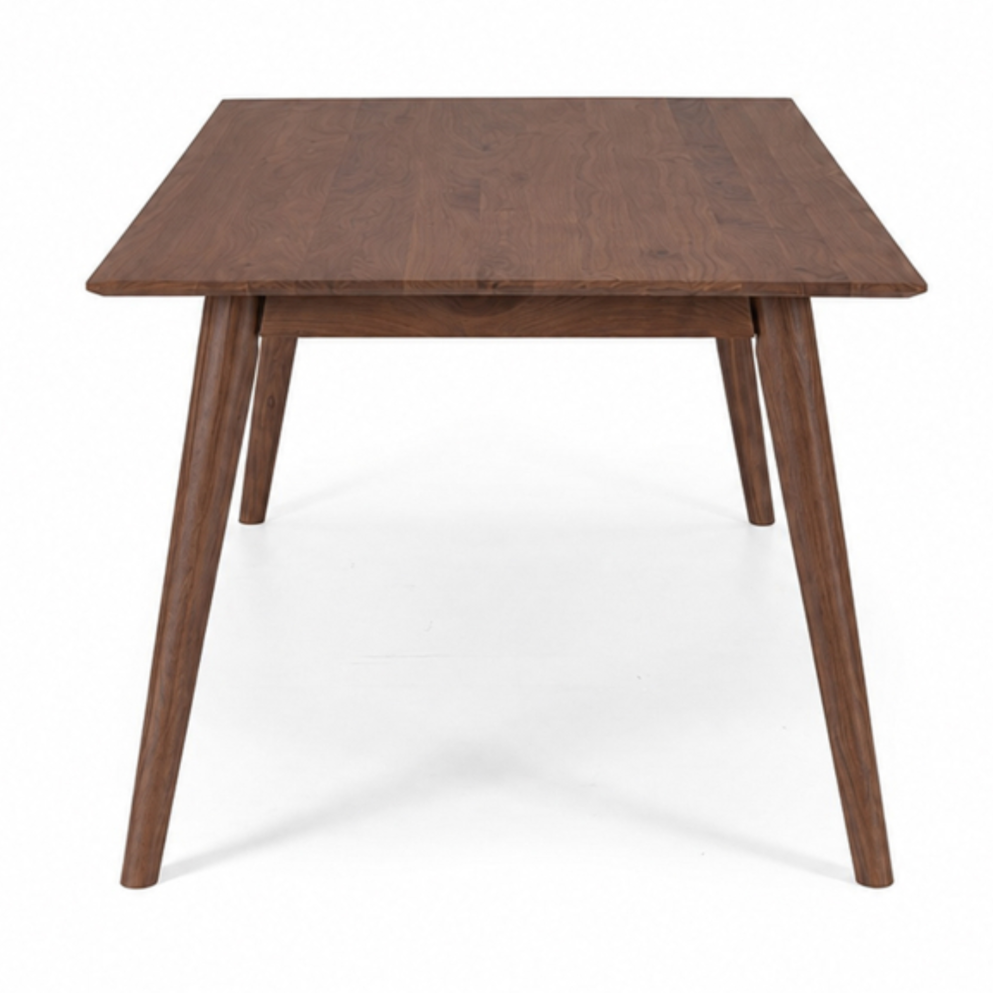 Nordik 1600 Extending Dining Table | Dark Oak