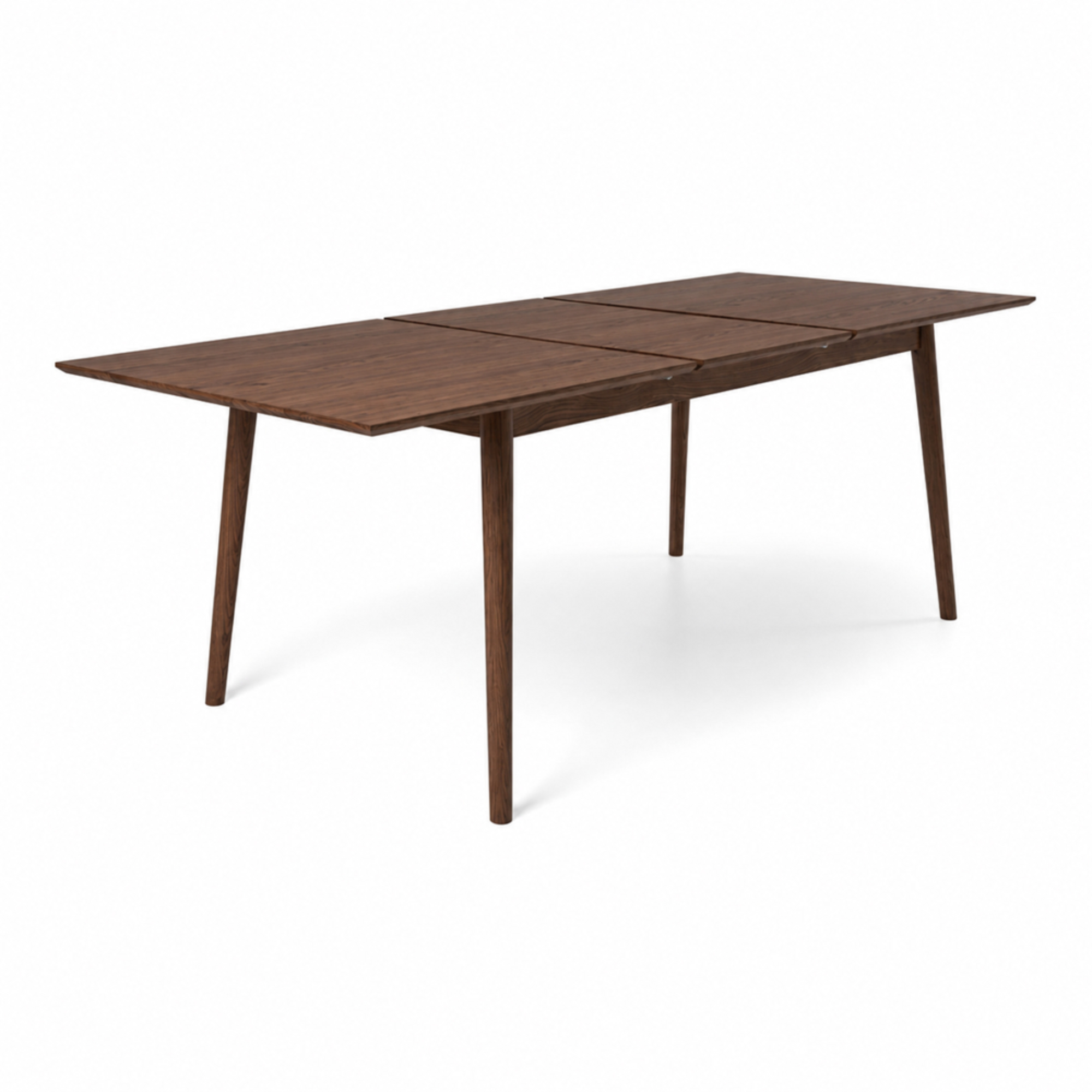 Nordik 1600 Extending Dining Table | Dark Oak