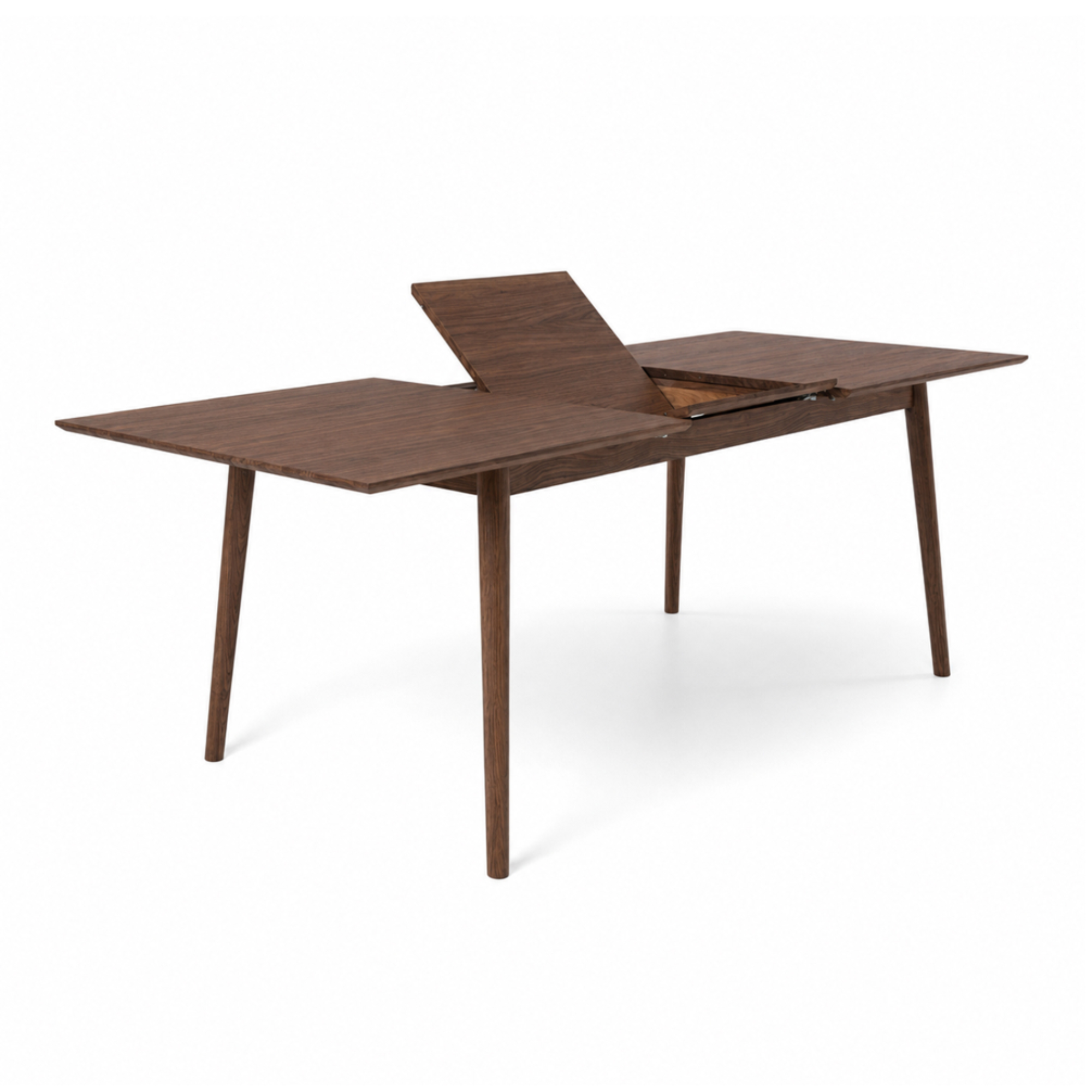 Nordik 1600 Extending Dining Table | Dark Oak