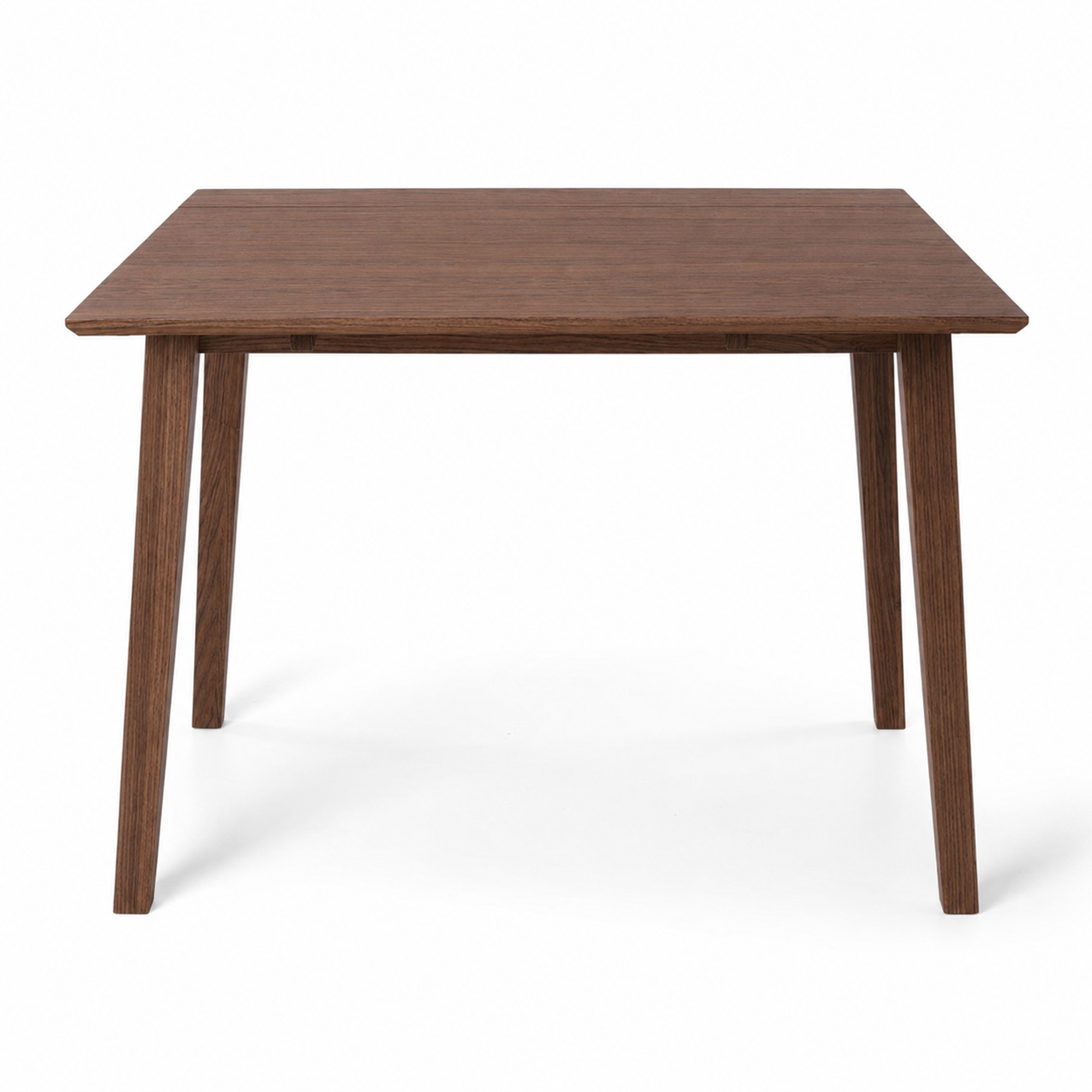 Nordik Square Drop-Leaf Dining Table | Dark Oak