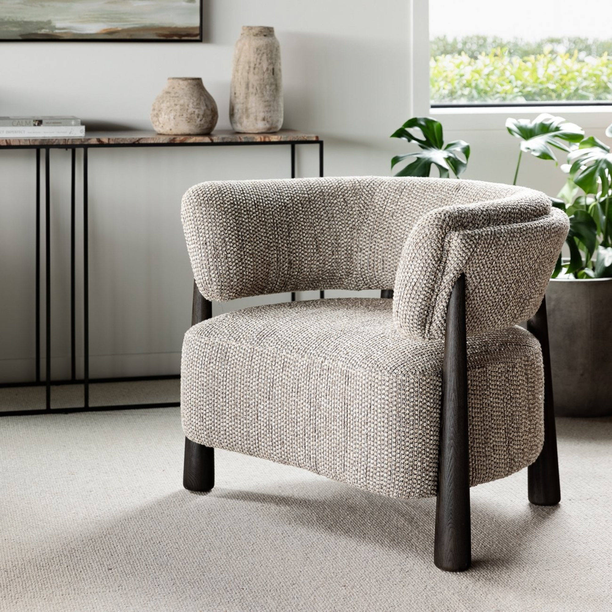 ODESSA OCCASIONAL CHAIR | CARAMEL