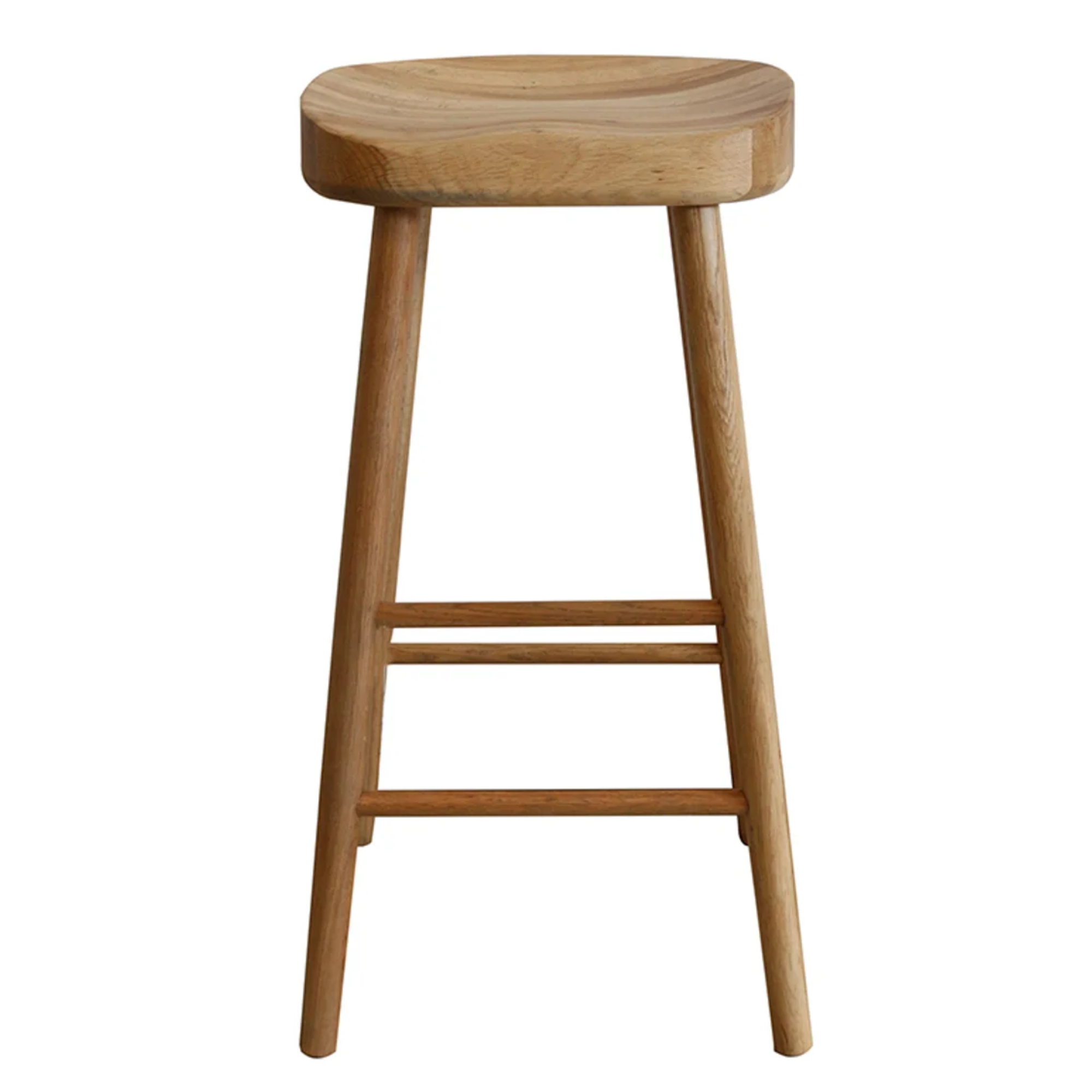 Odessa Oak Bar Stool | Natural Oak