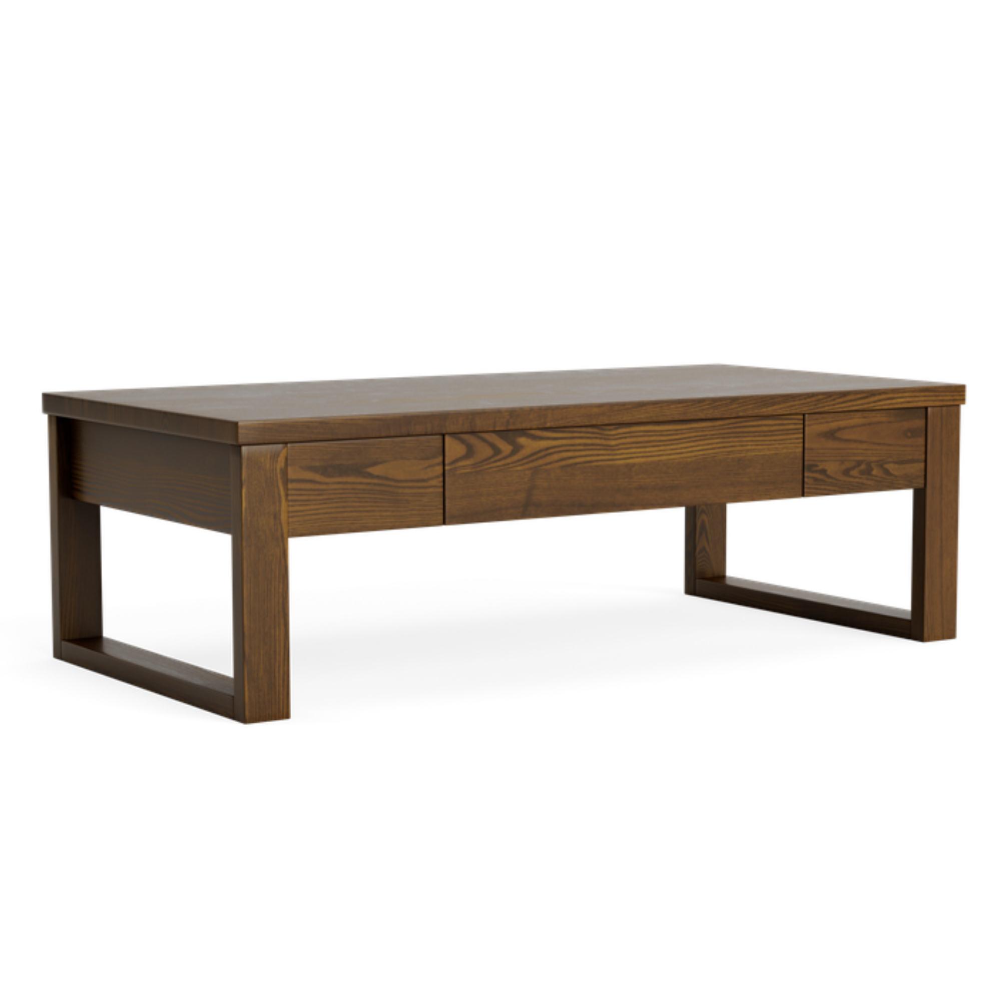 OHOPE COFFEE TABLE WITH DRAWER | NZ PINE OR AMERICAN ASH | NZ MADE