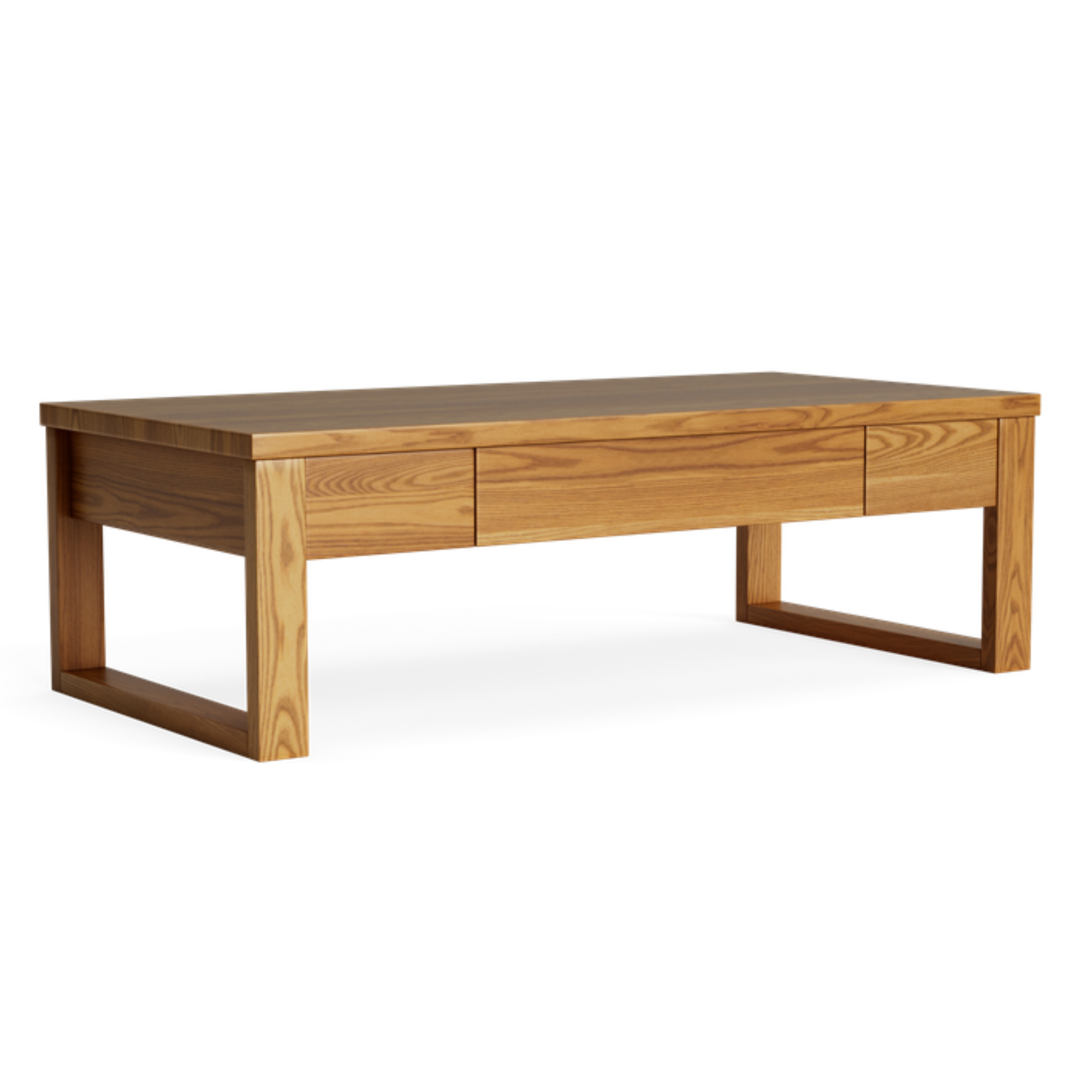 OHOPE COFFEE TABLE WITH DRAWER | NZ PINE OR AMERICAN ASH | NZ MADE