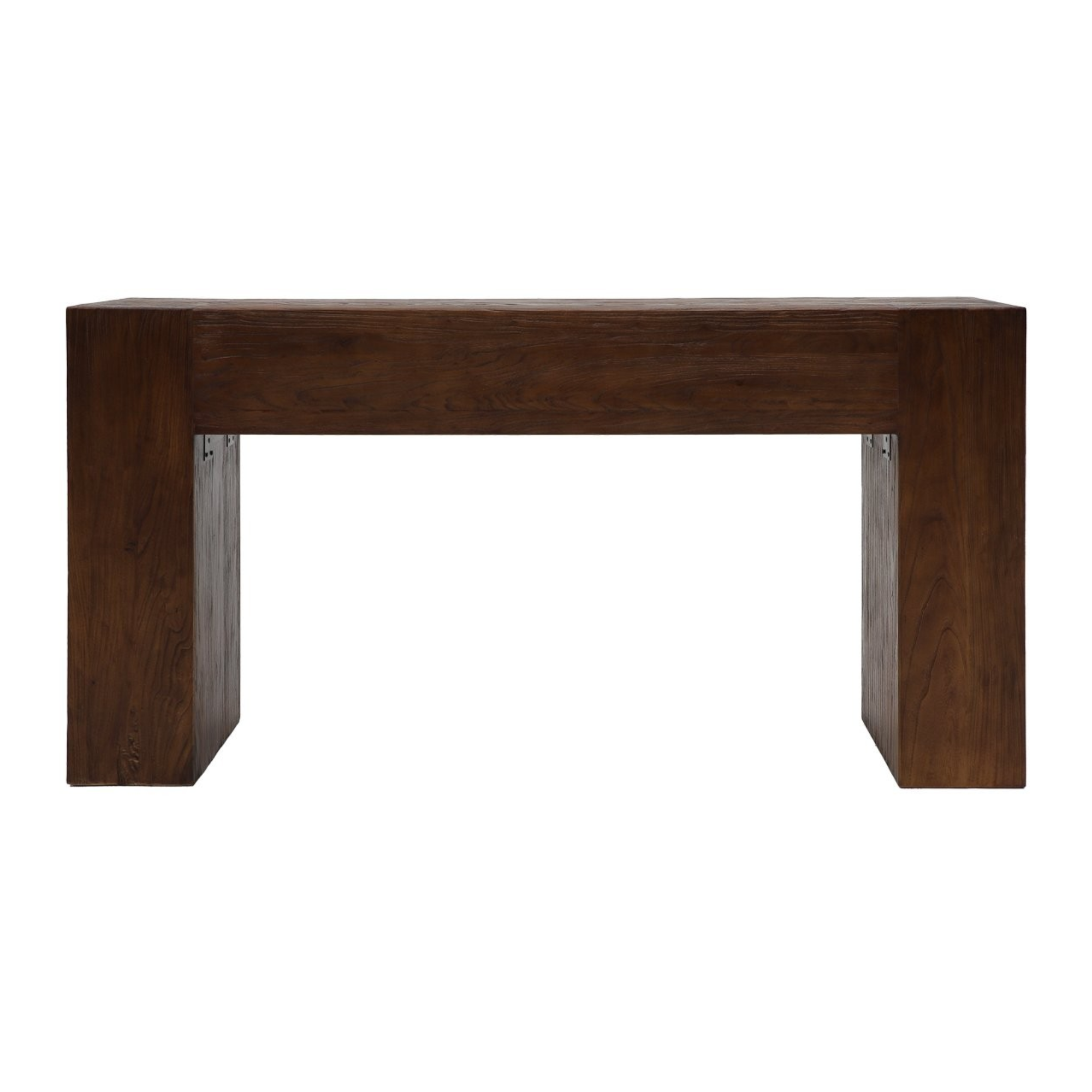Olma Console | Solid Elm Walnut