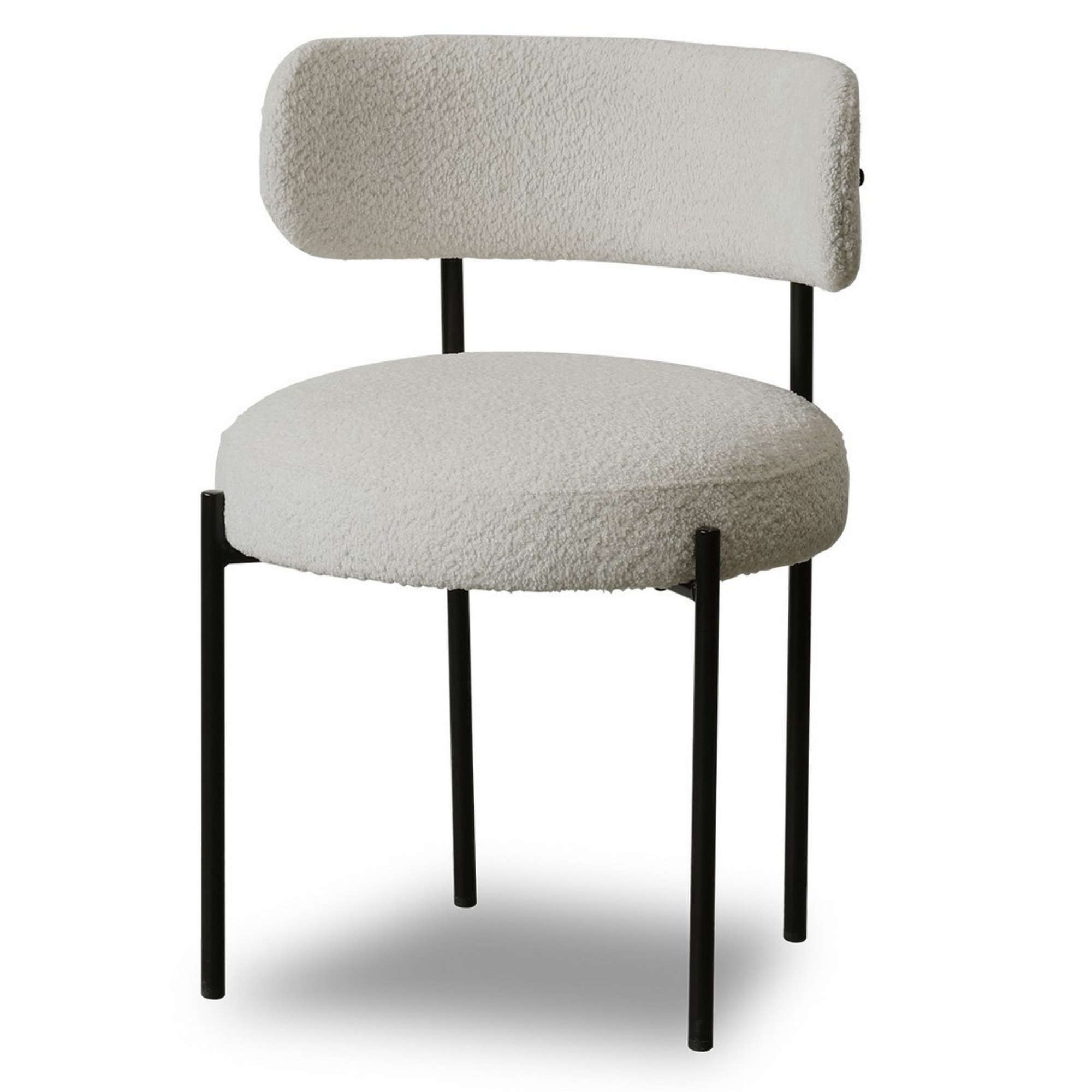 OSCAR BOUCLE DINING CHAIR | 2 COLOURS