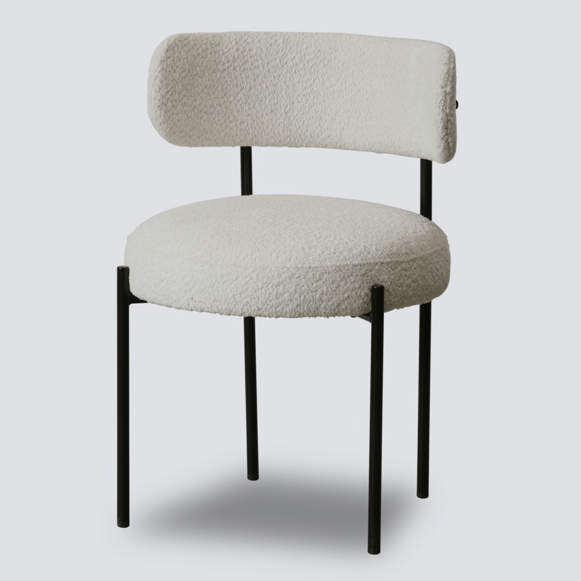 OSCAR BOUCLE DINING CHAIR | 2 COLOURS