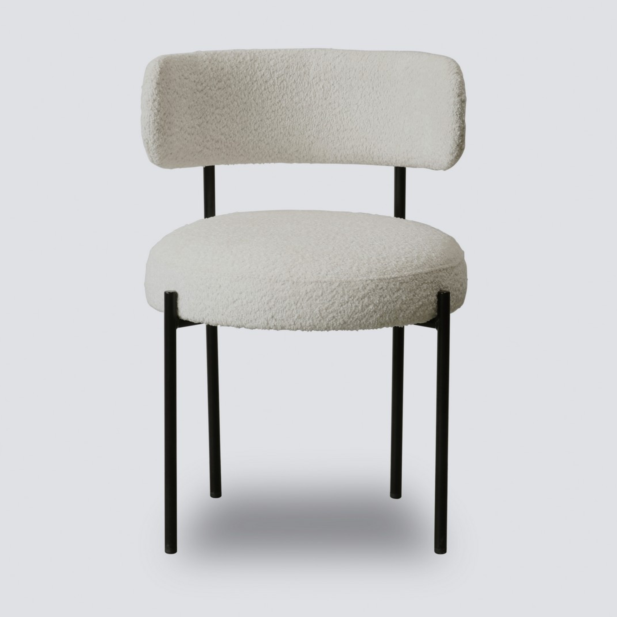 OSCAR BOUCLE DINING CHAIR | 2 COLOURS