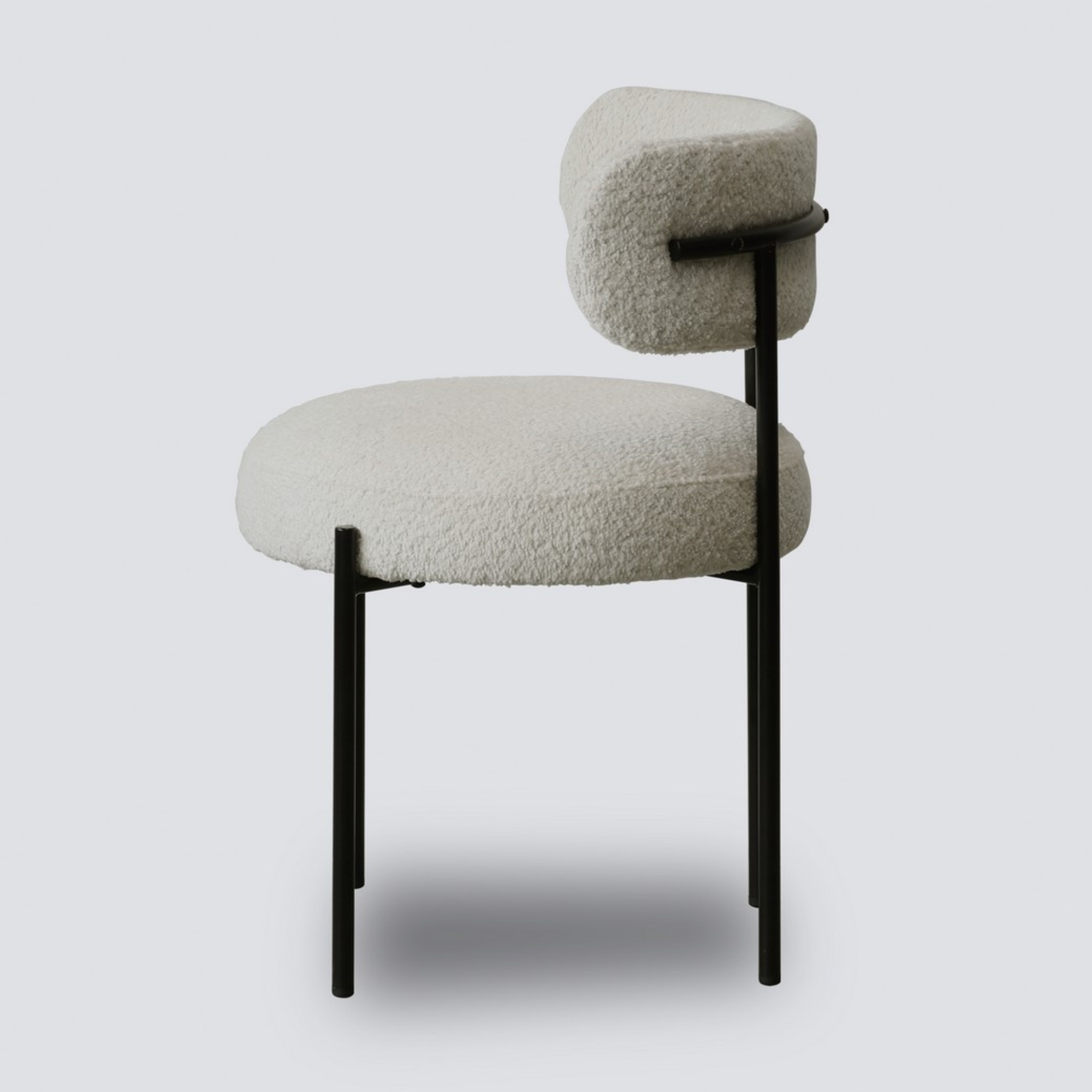 OSCAR BOUCLE DINING CHAIR | 2 COLOURS