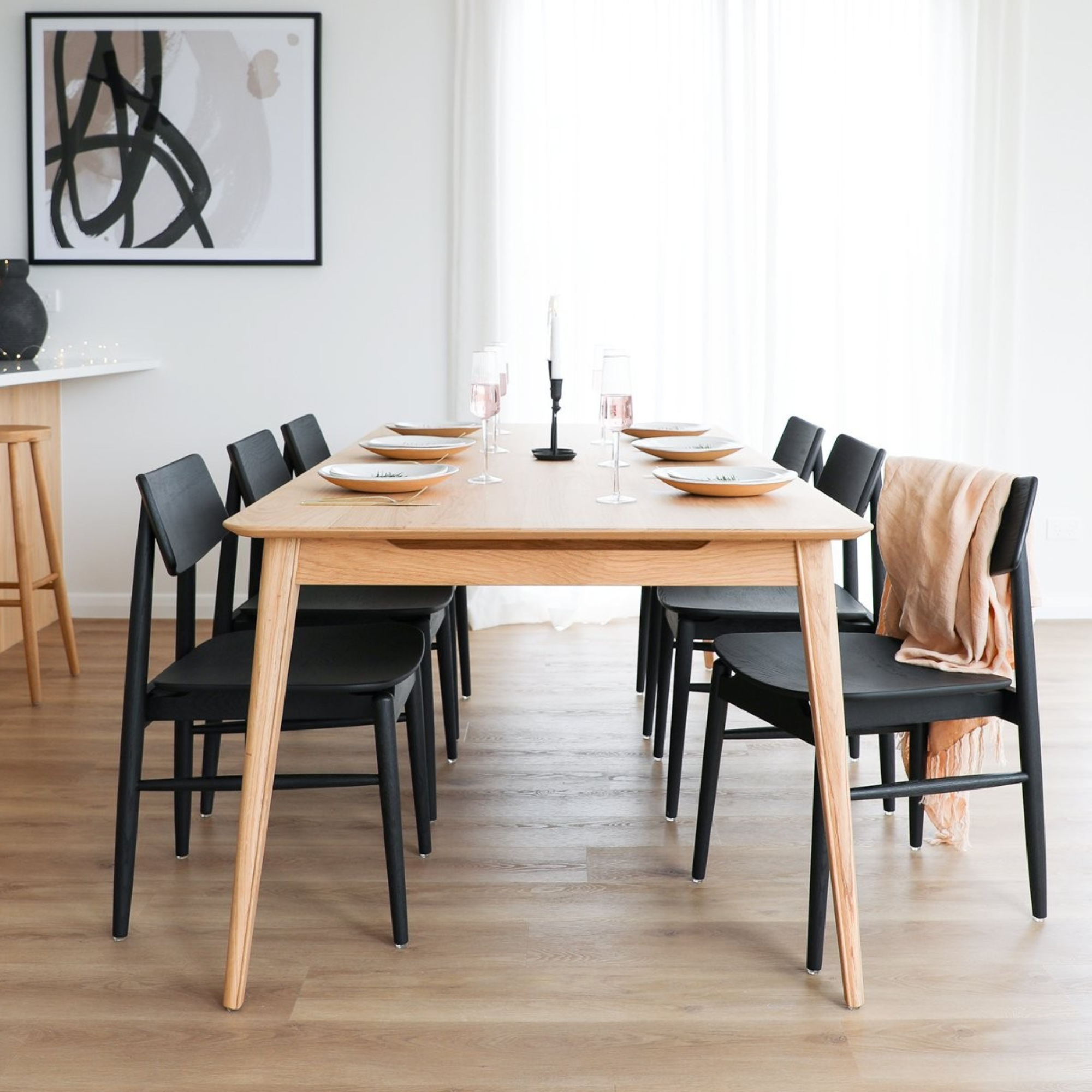 OSLO OAK DINING CHAIR | 3 COLOURS