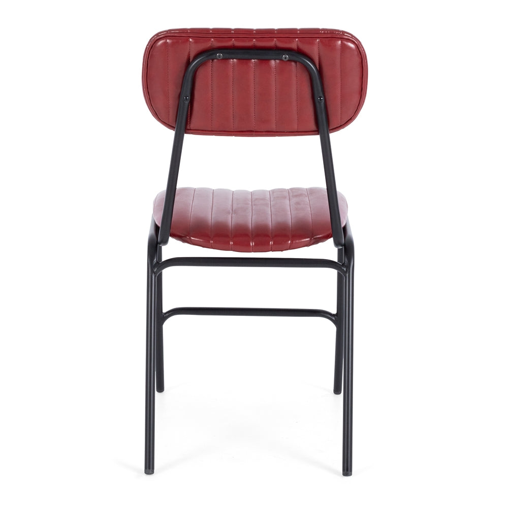 DATSUN RED DINING CHAIR