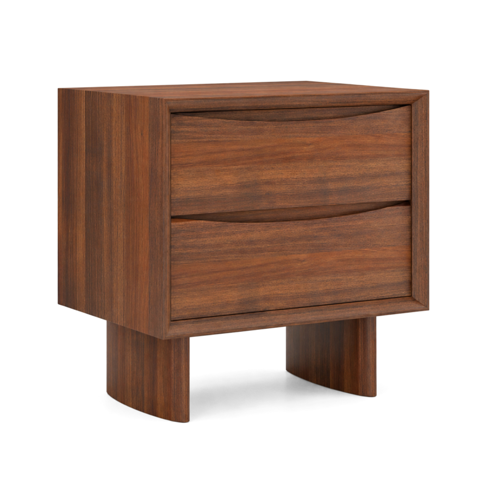 Palm Springs 2 Drawer Bedside