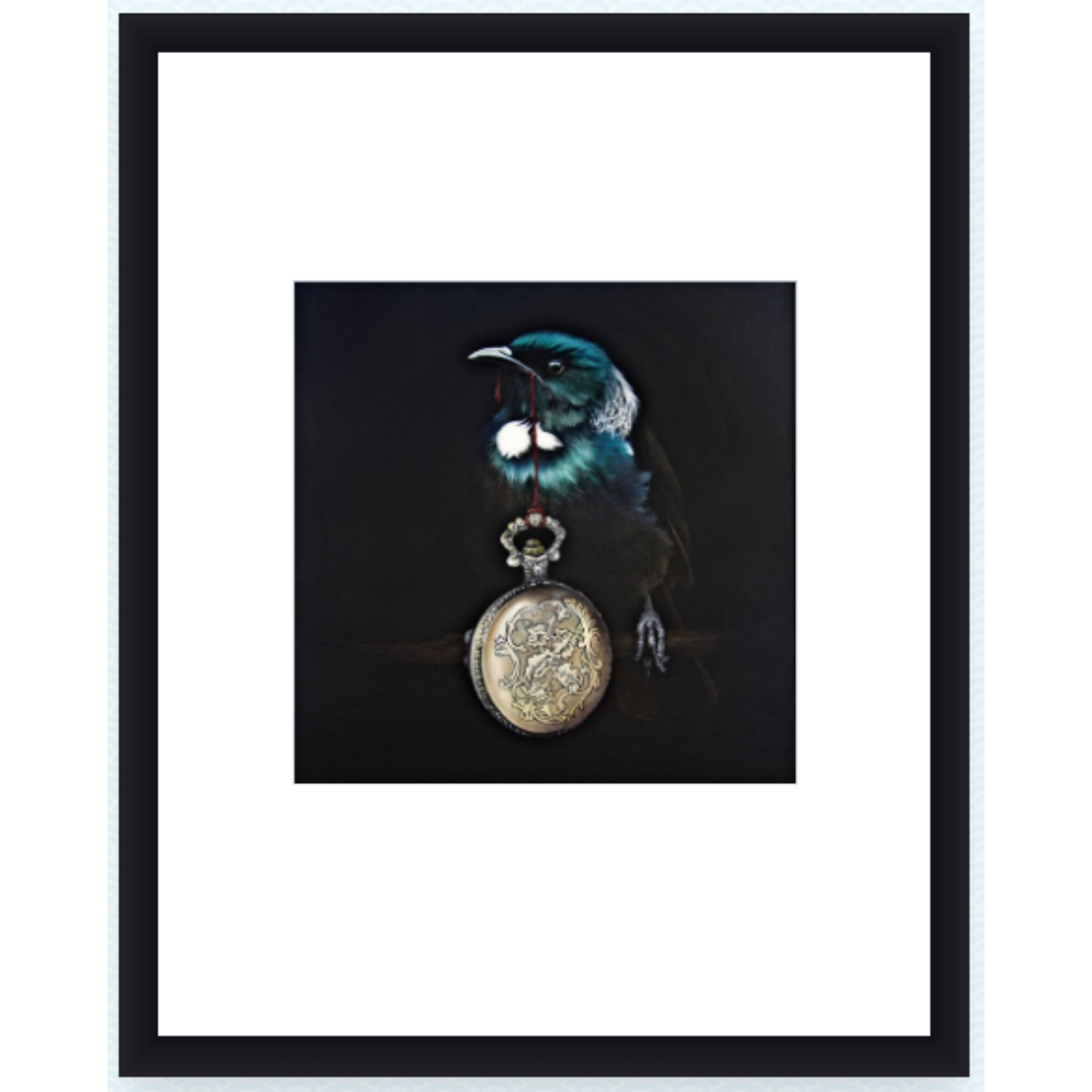 PANDORA'S LOCKET | CONTEMPORARY FRAME WITH GLASS | JANE CRISP | NZ MADE