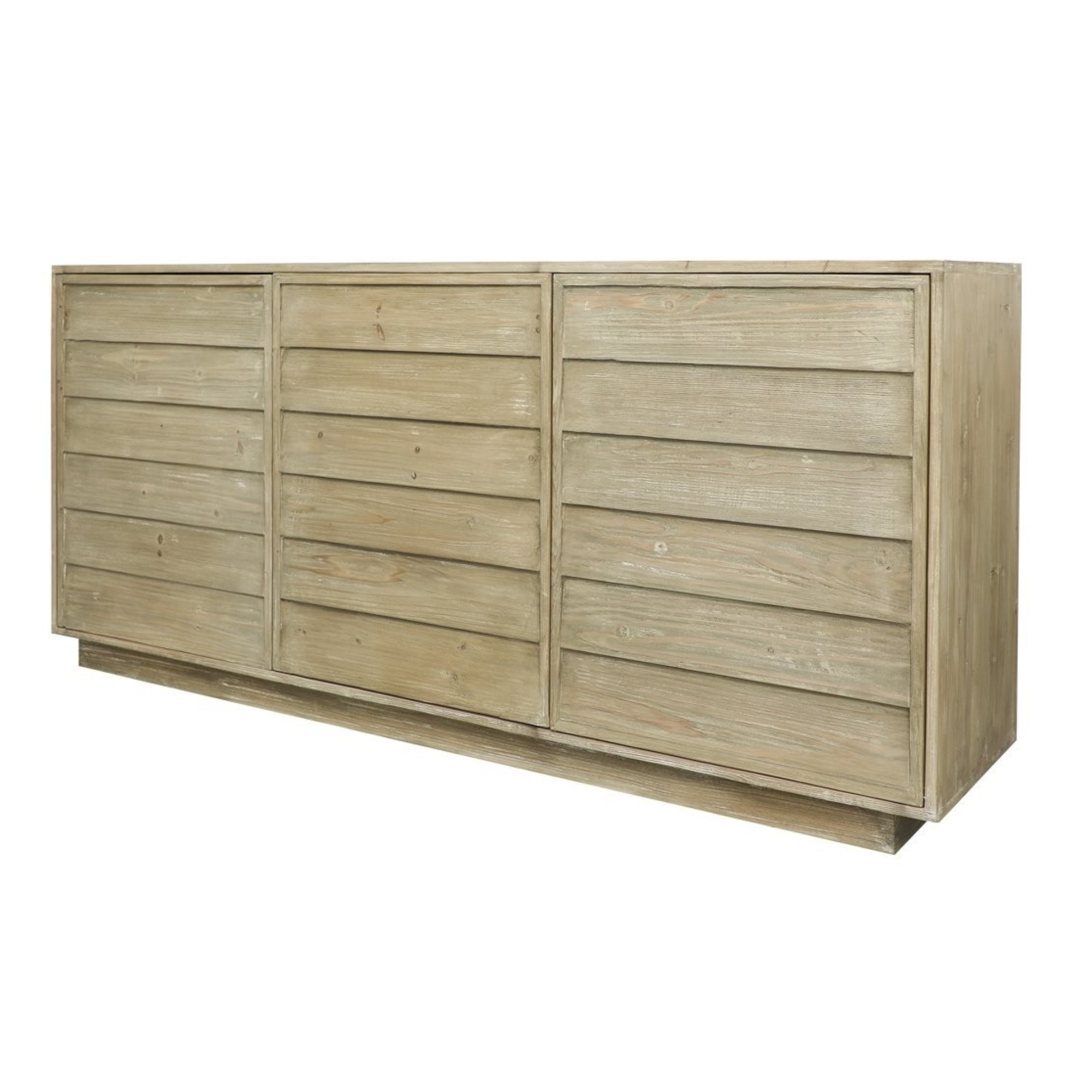 PASADENA 3 DOOR SIDEBOARD - NATURAL