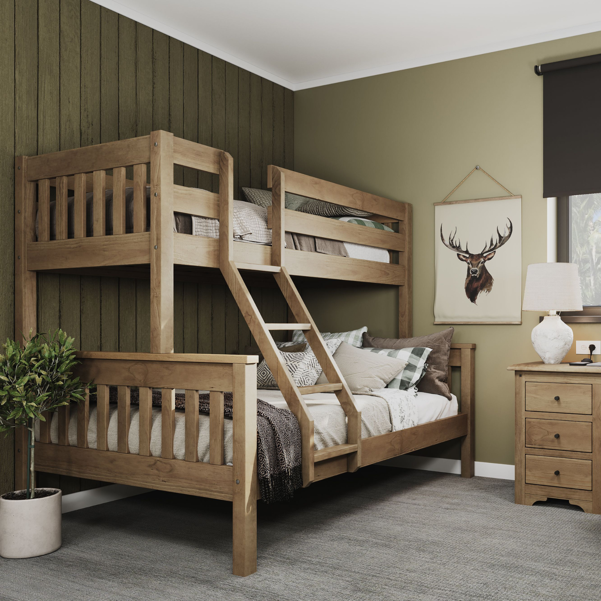 PERI TRIPLE BUNK BED | NZ MADE