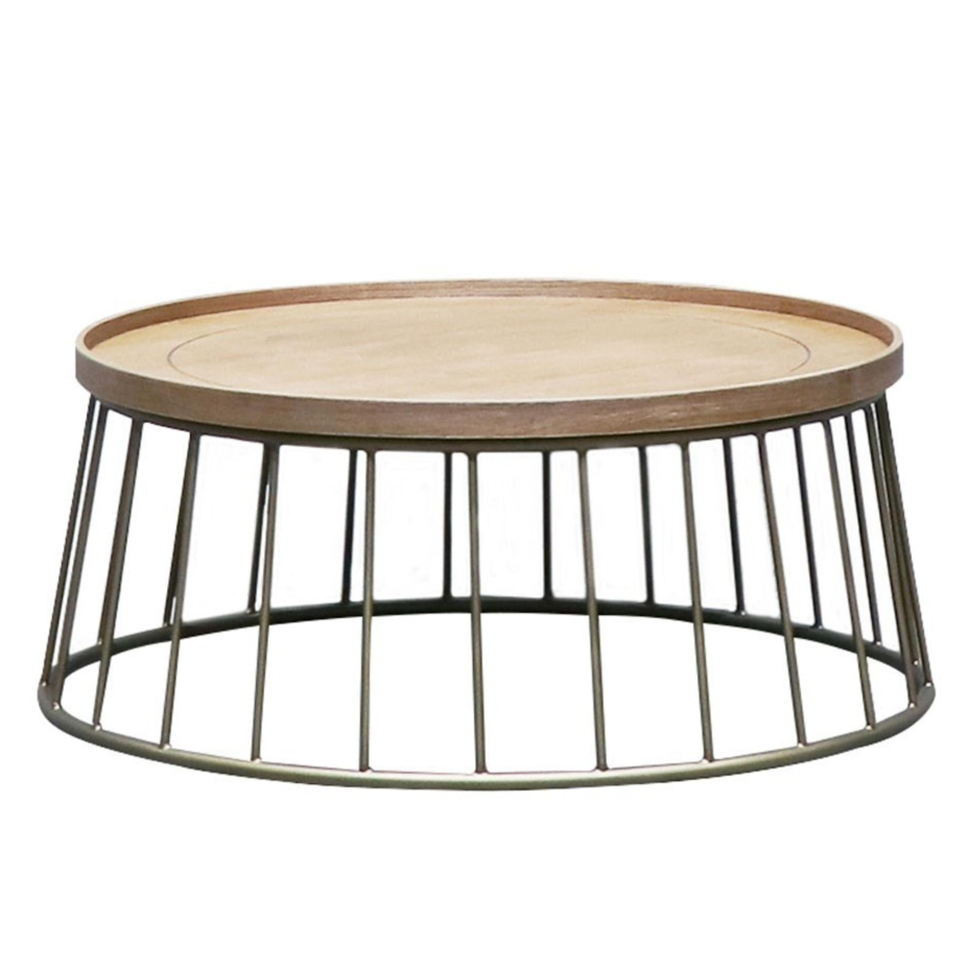 REID ROUND COFFEE TABLE | NATURAL