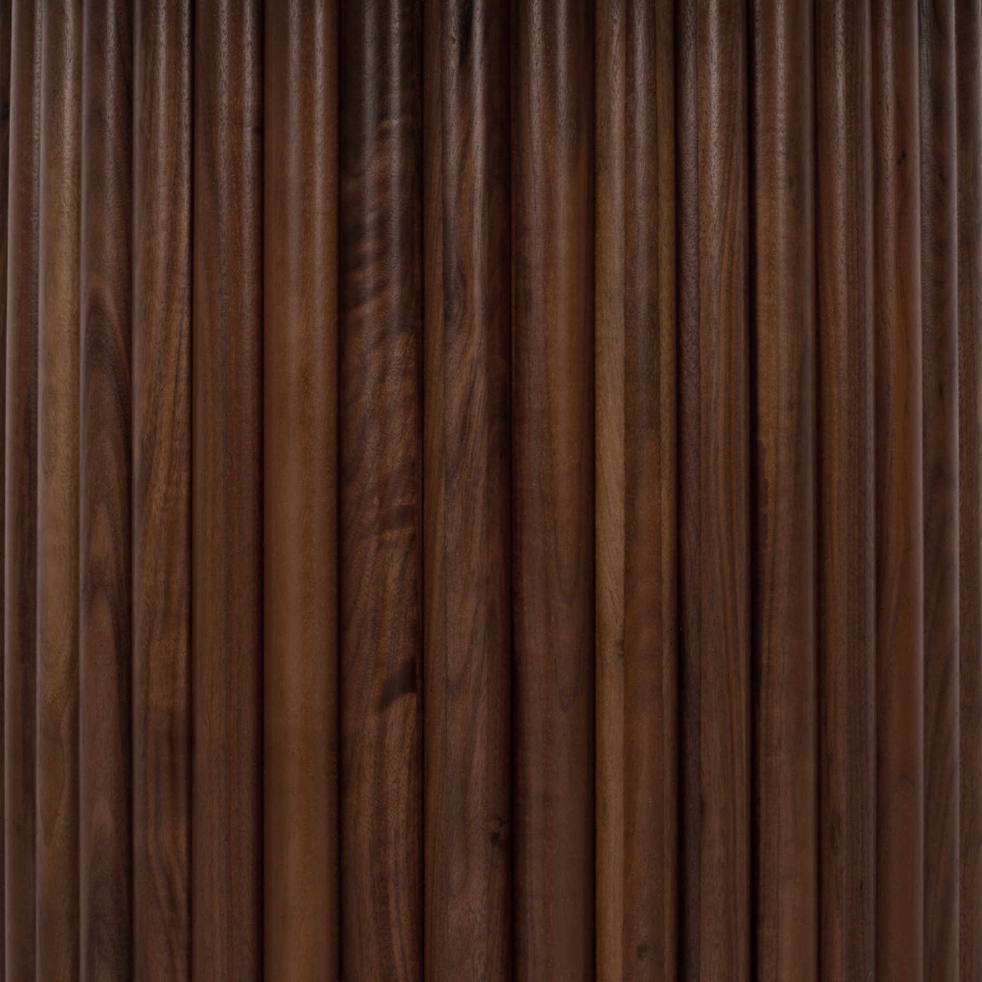 Rho Travertine Top Dining Table | Walnut Base