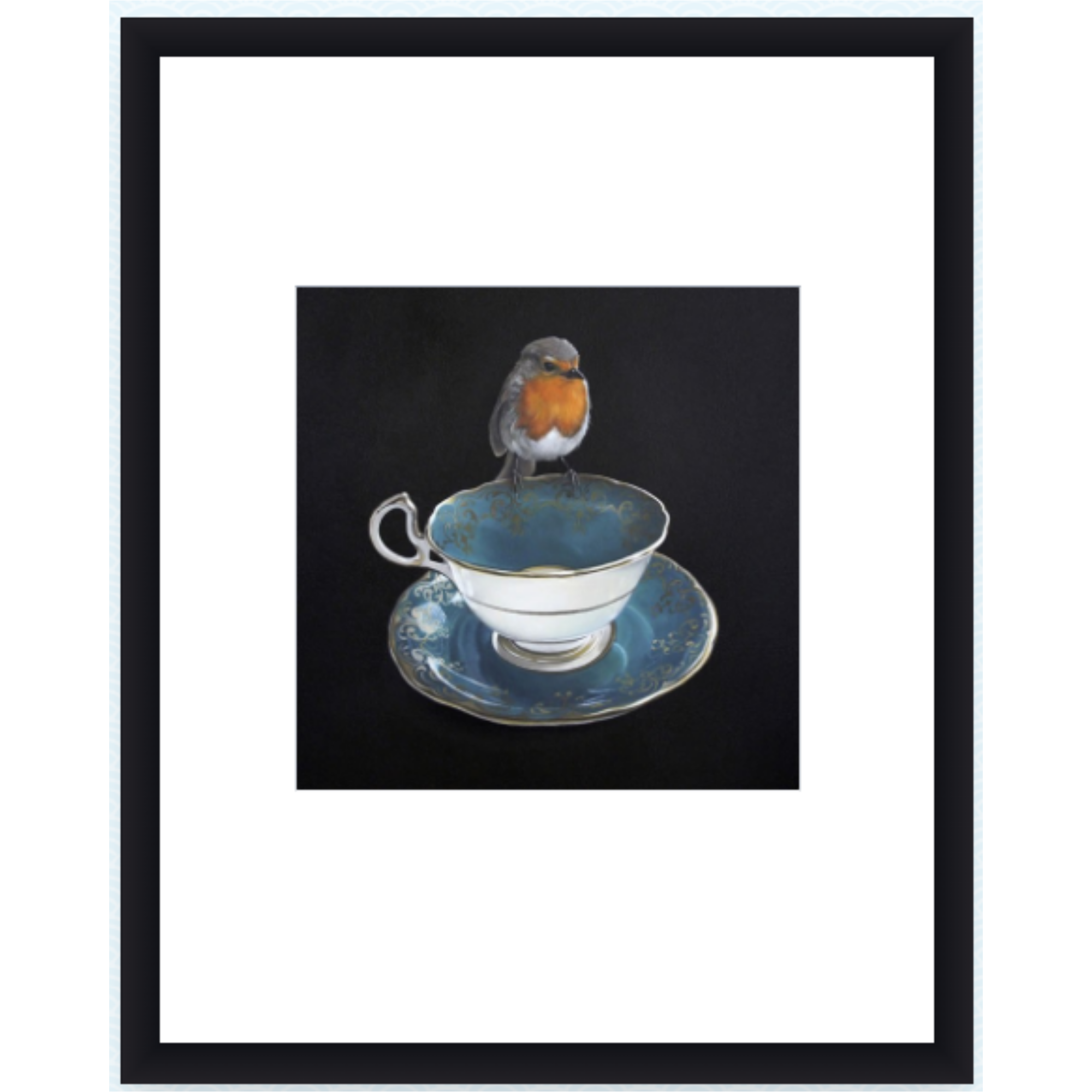 ROBIN'S REST | CONTEMPORARY FRAME WITH GLASS | JANE CRISP | NZ MADE