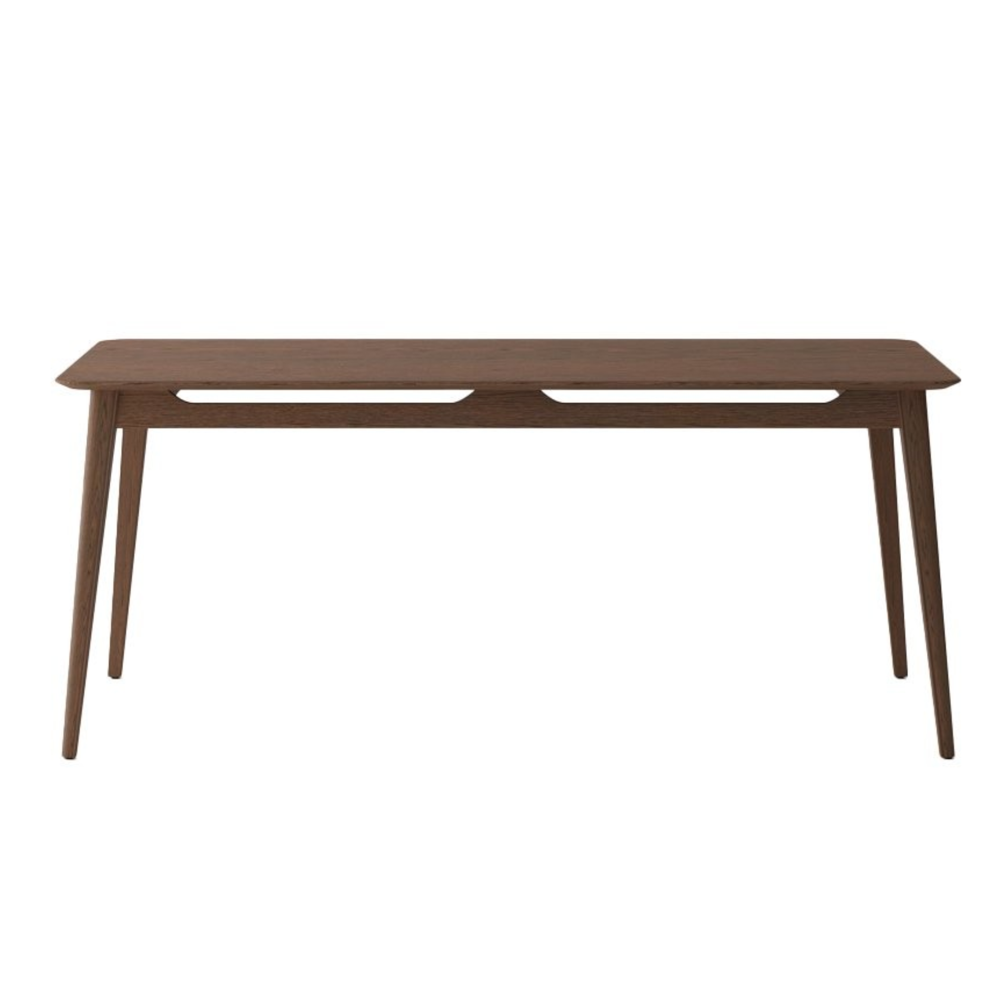 ROKKE 1800 SOLID OAK DINING TABLE | WALNUT
