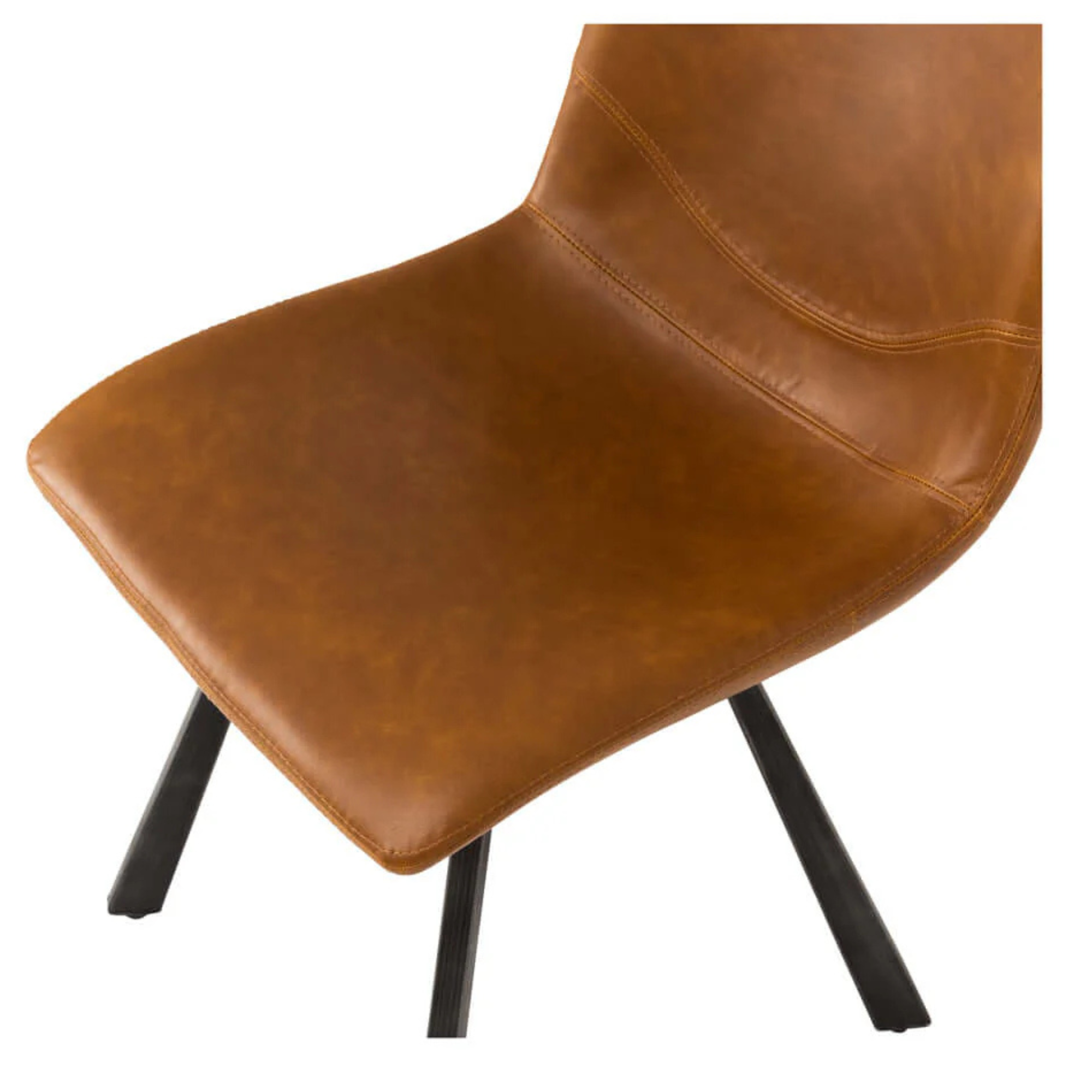 RUSTIC DINING CHAIR  | COGNAC