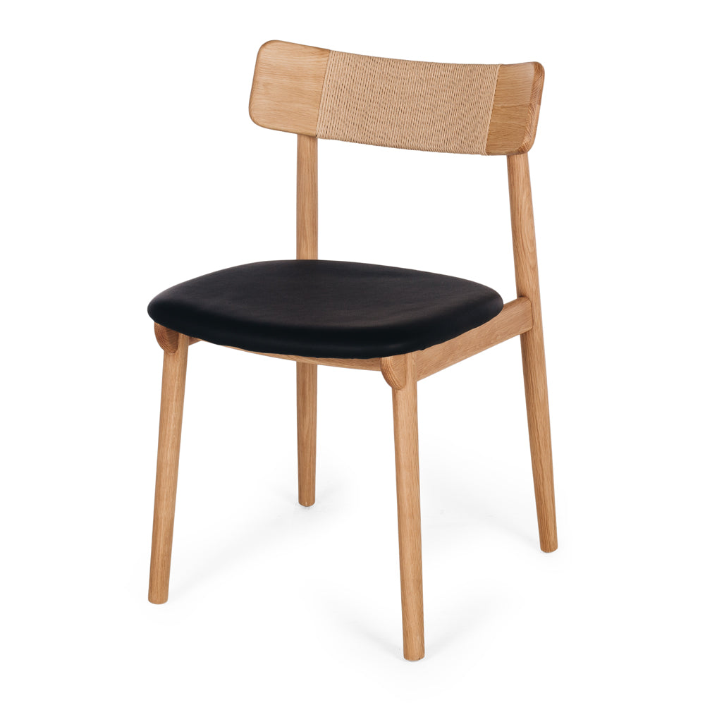 FRASIER DINING CHAIR | BLACK OR NATURAL OAK