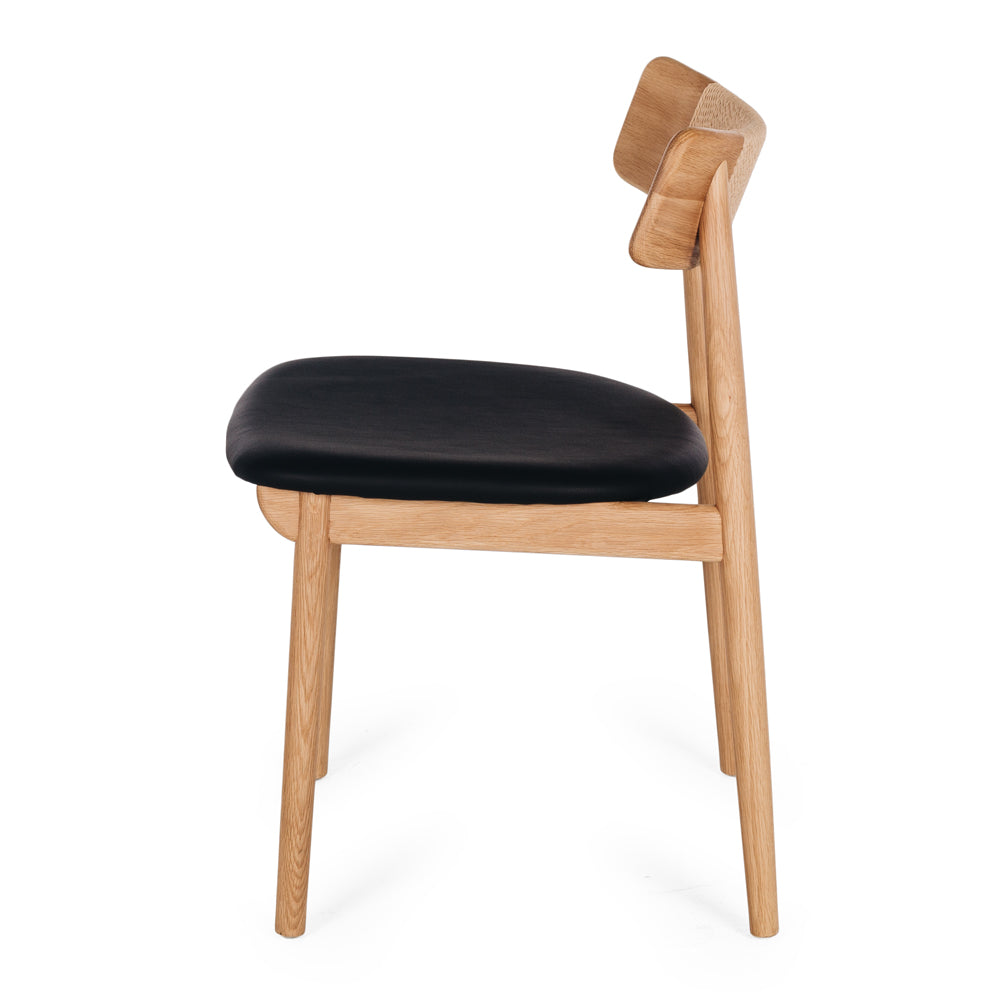 FRASIER DINING CHAIR | BLACK OR NATURAL OAK