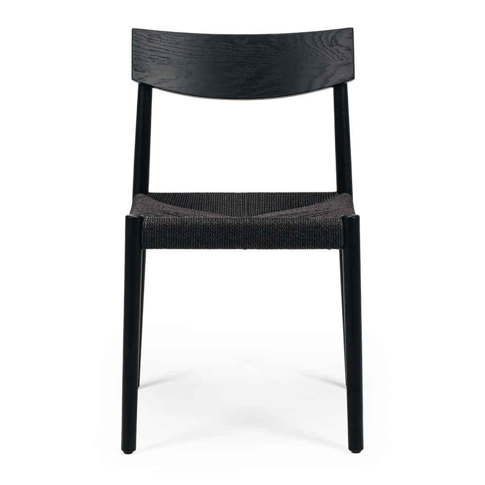 INGRID DINING CHAIR | BLACK OR NATURAL OAK