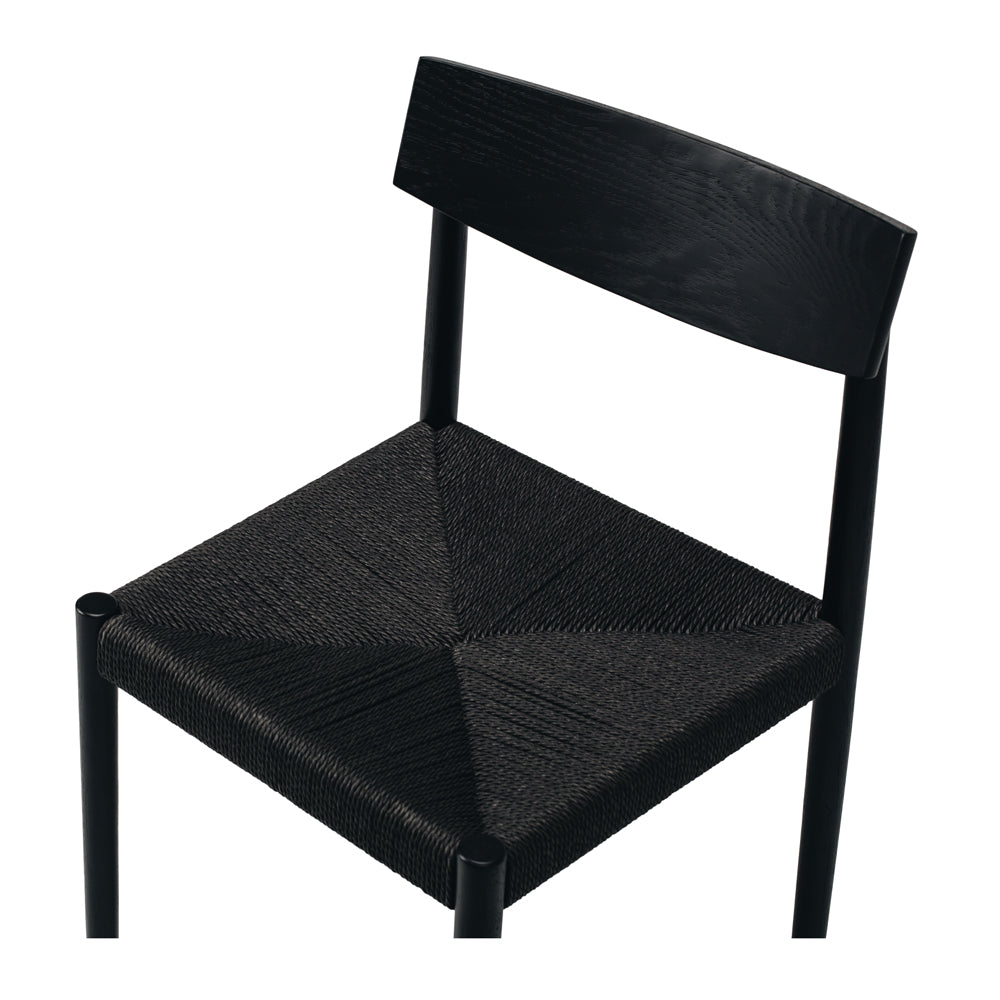 EVELYN DINING CHAIR | BLACK OR NATURAL OAK