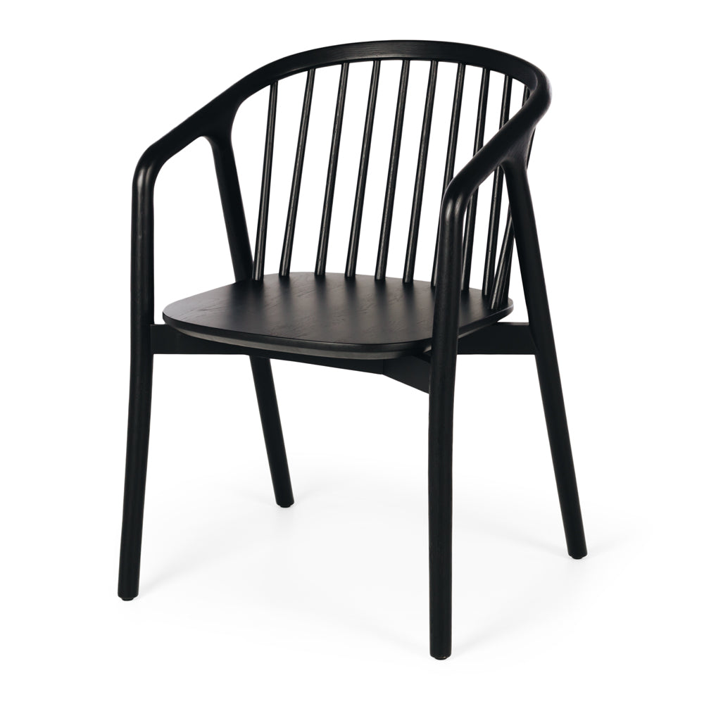 NORD DINING CHAIR | NATURAL OR BLACK