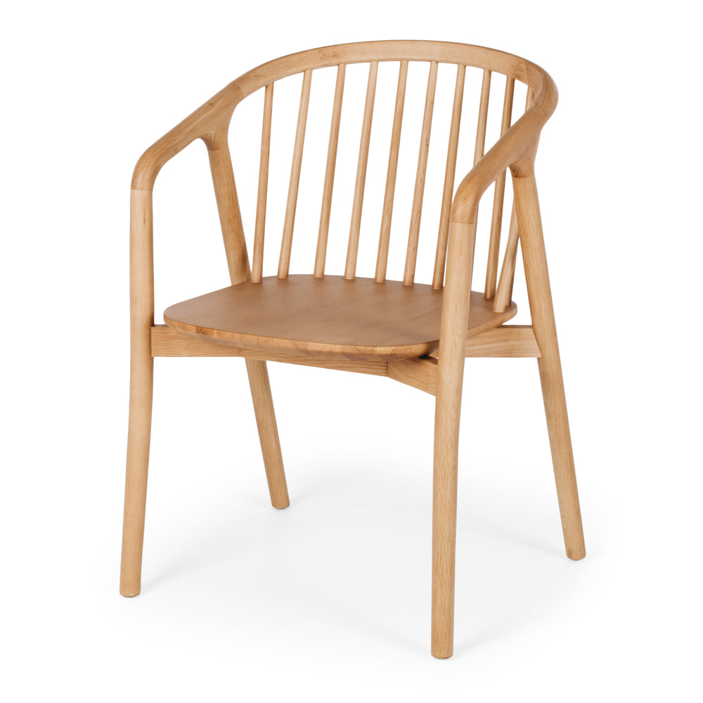 NORD DINING CHAIR | NATURAL OR BLACK