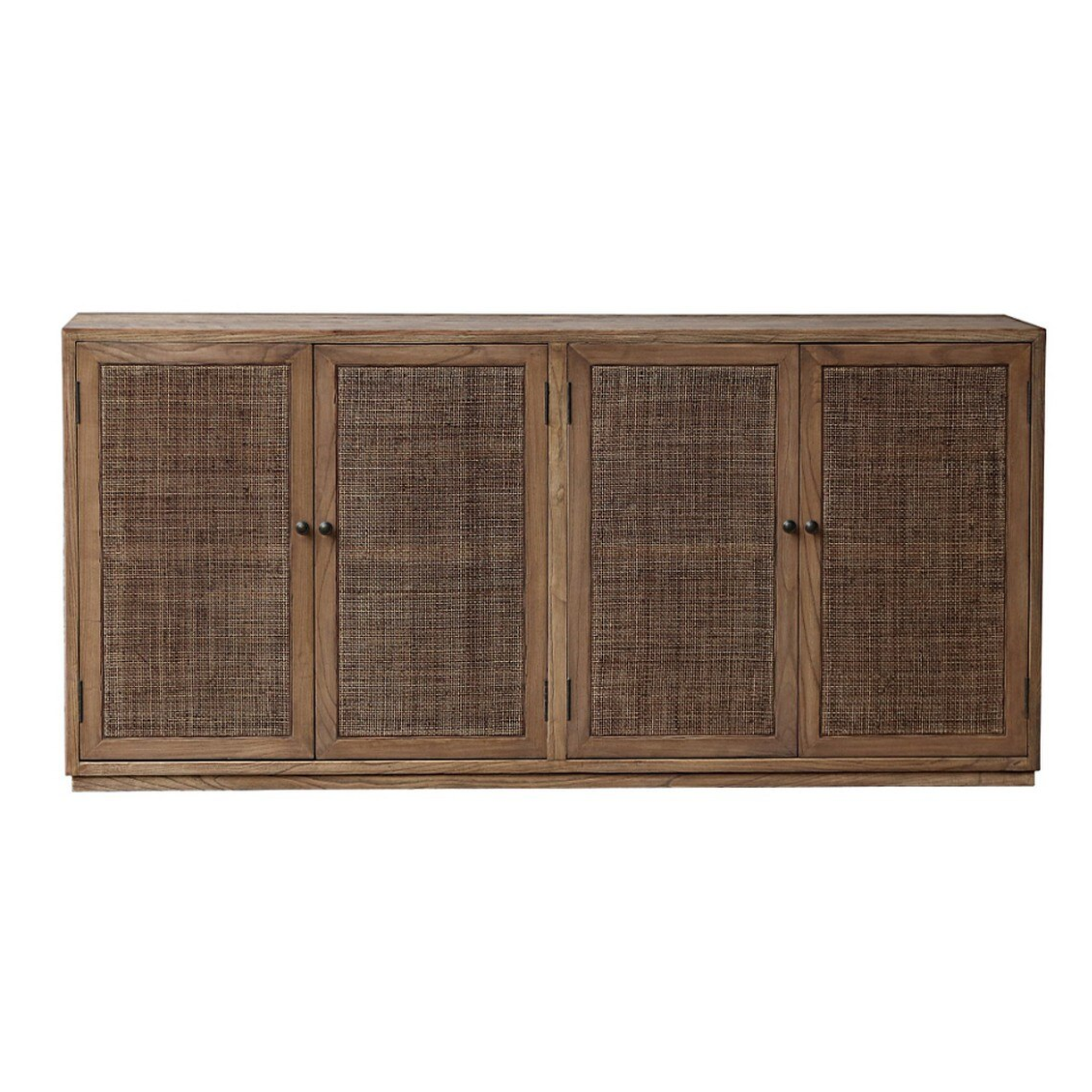 Santorini 4 Door Sideboard | Elm & Rattan