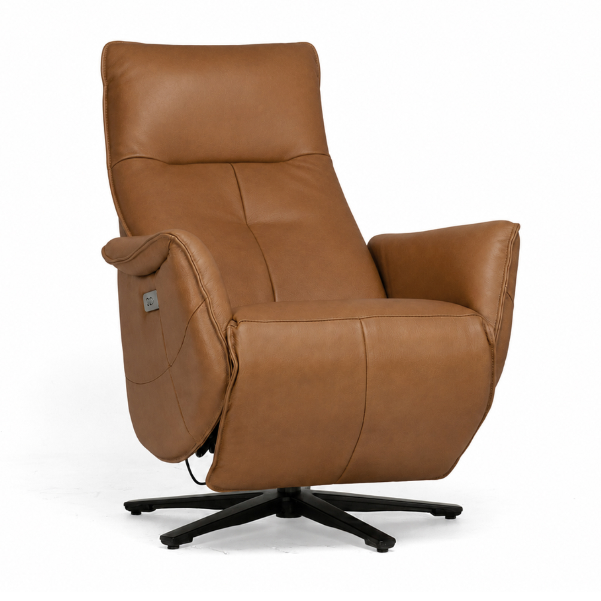 Slimline Electric Recliner | Camel