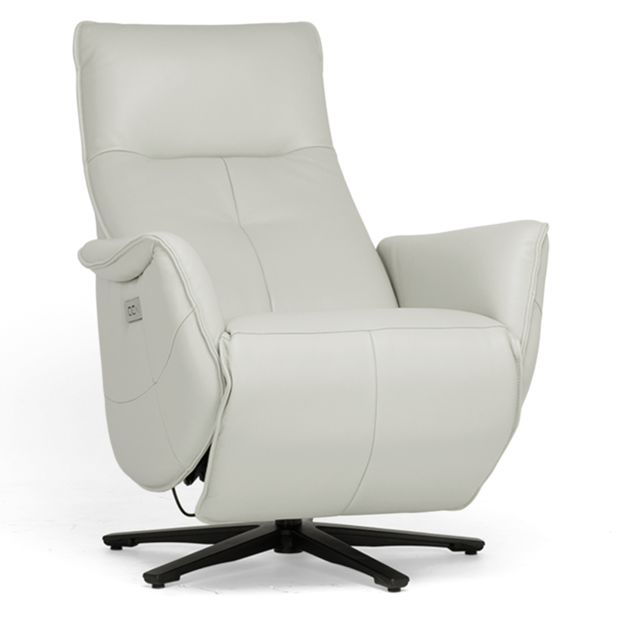 Slimline Electric Recliner | Pebble
