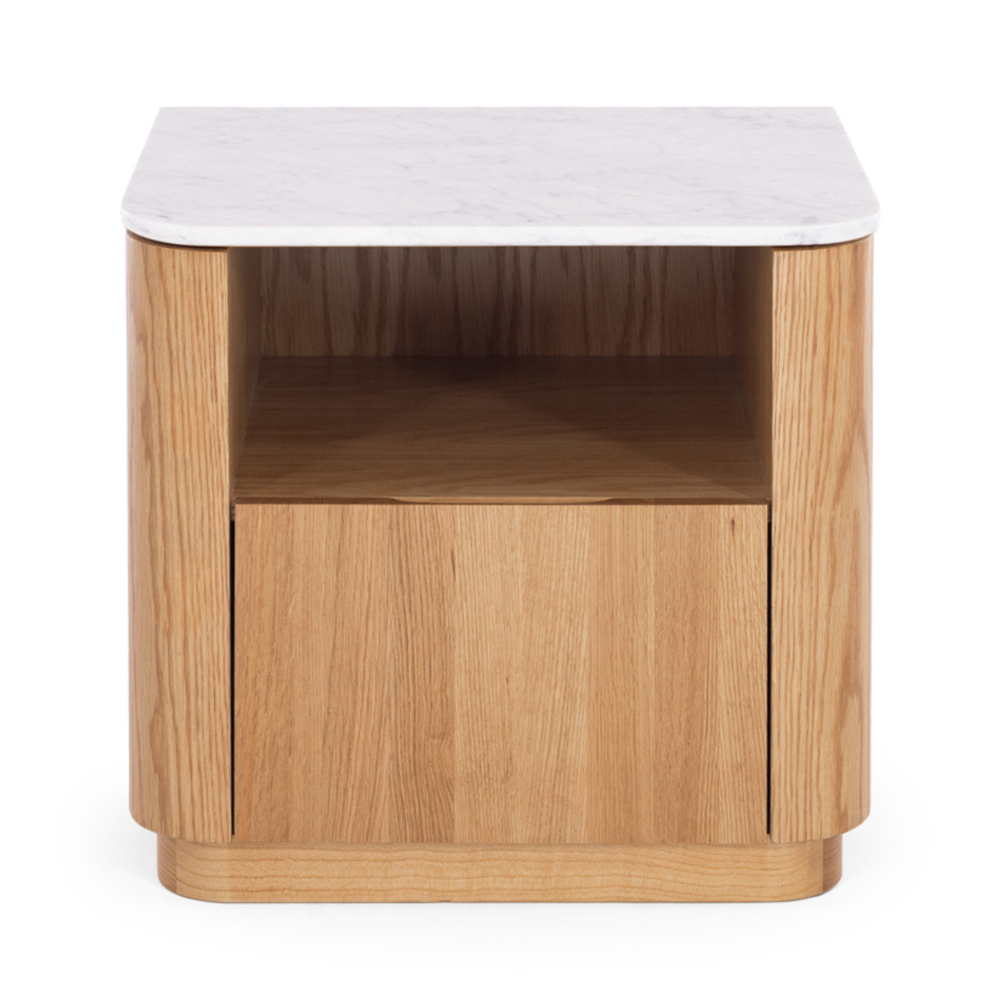 STASH 1 DRAWER BEDSIDE | MARBLE TOP