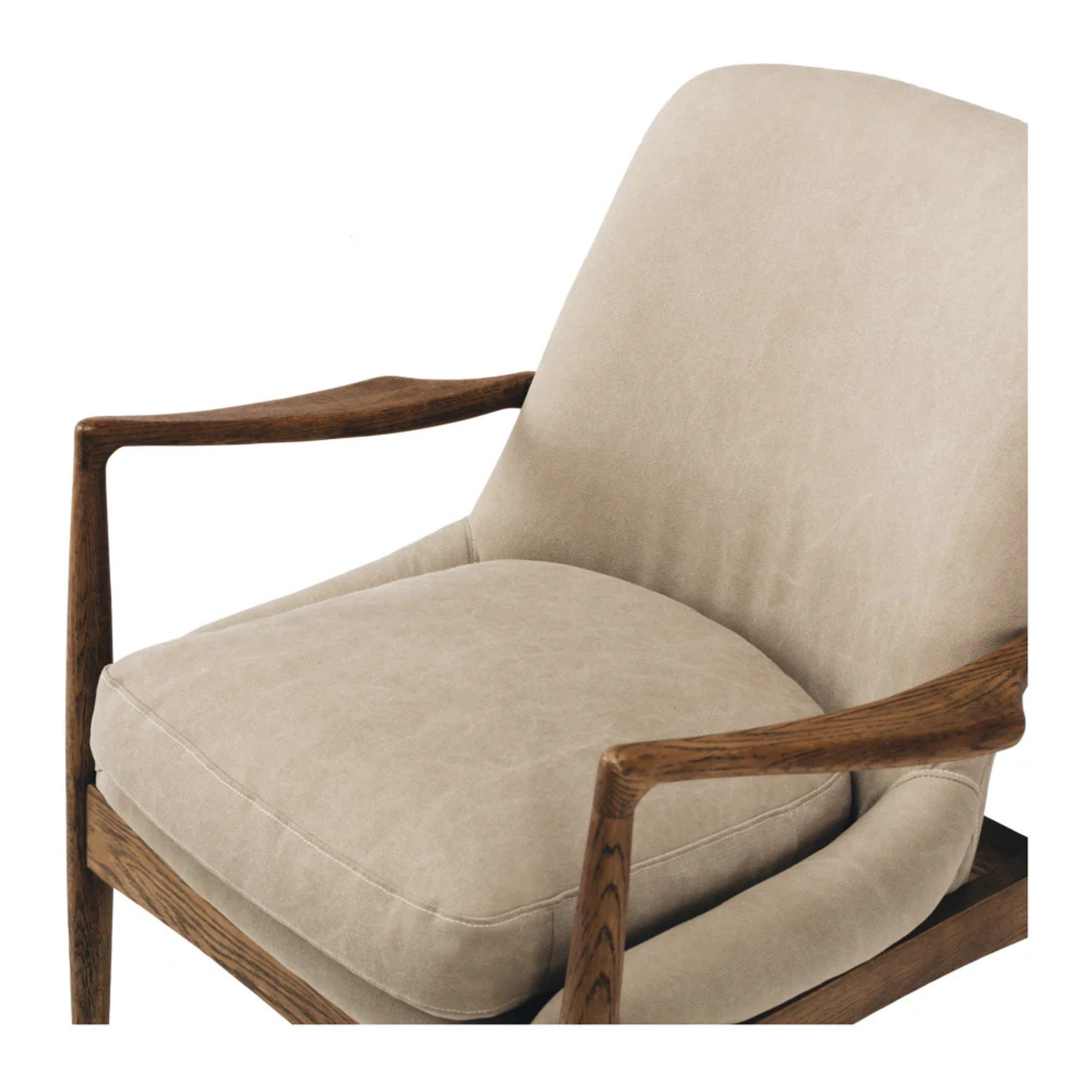 STEINER ARMCHAIR | CANVAS CEMENT