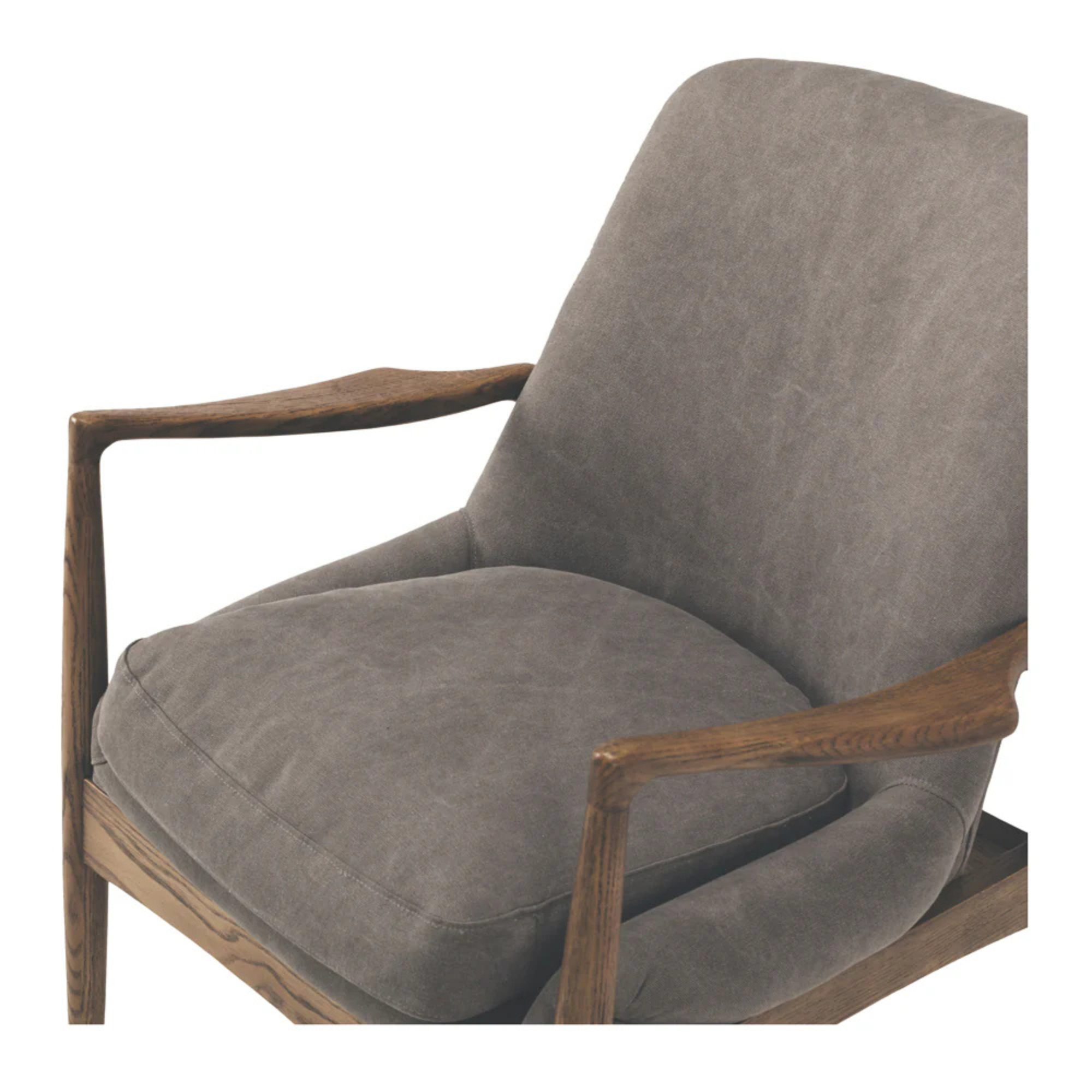 STEINER ARMCHAIR | CANVAS CHARCOAL