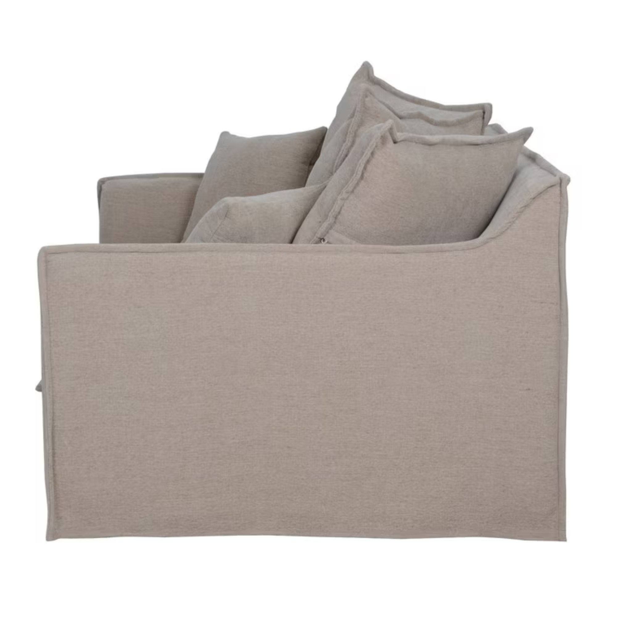 SYDNEY SLIP-COVER 2 SEATER | HAZELNUT