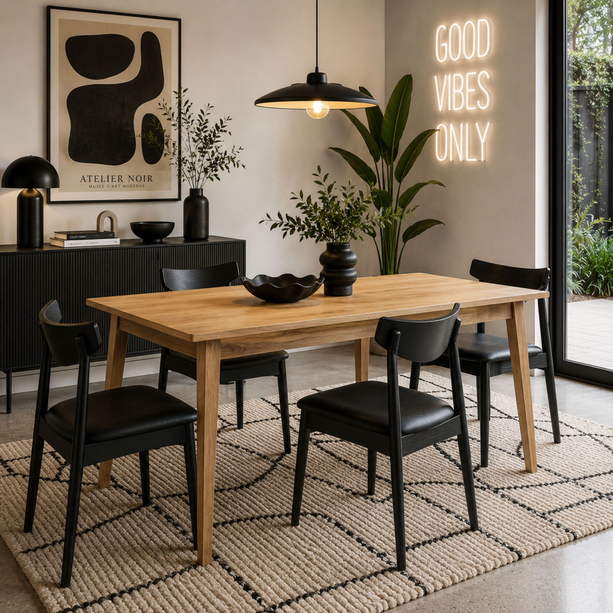 Tuscan 180 Dining Table | Solid Oak