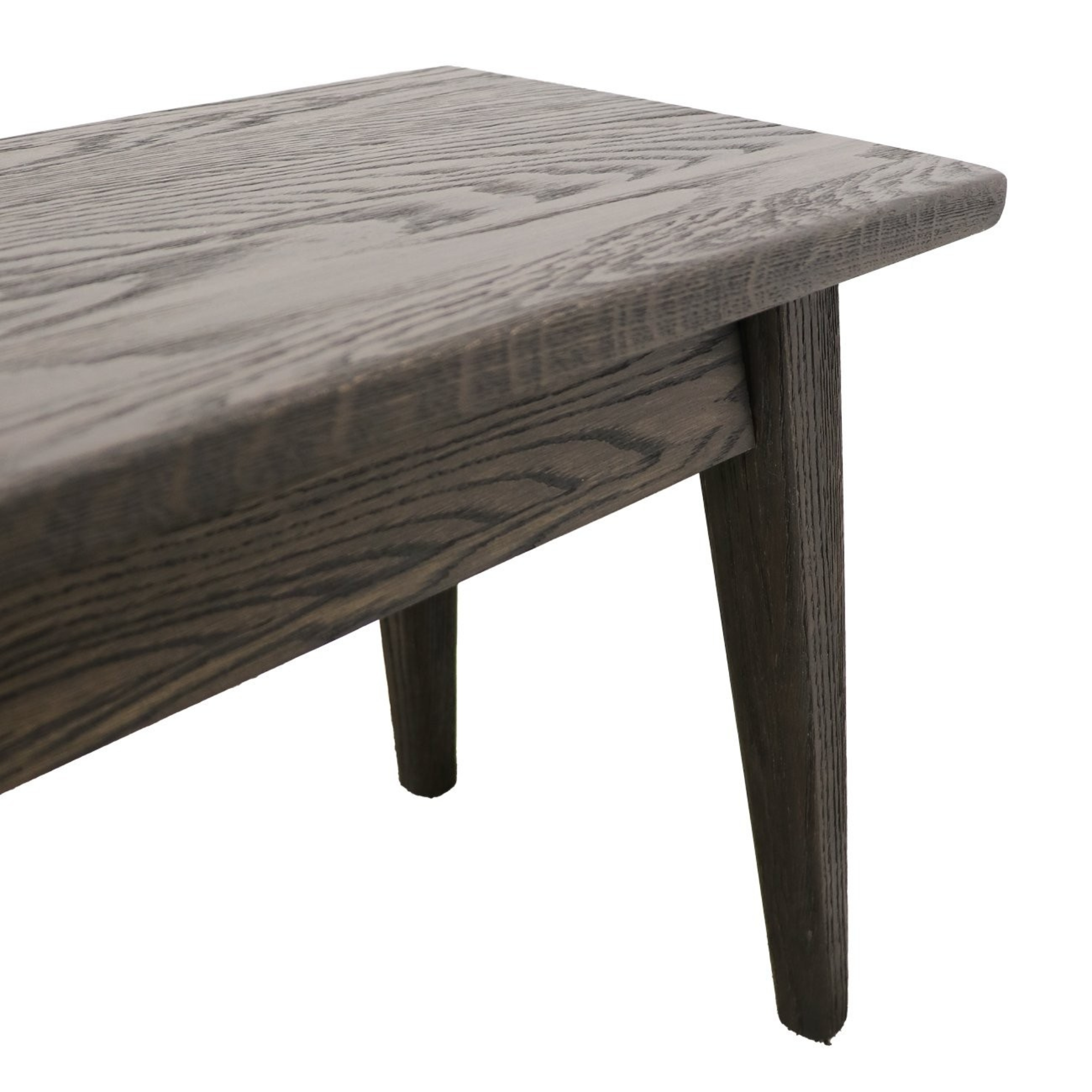 VAASA OAK BENCH RUSTIC BROWN