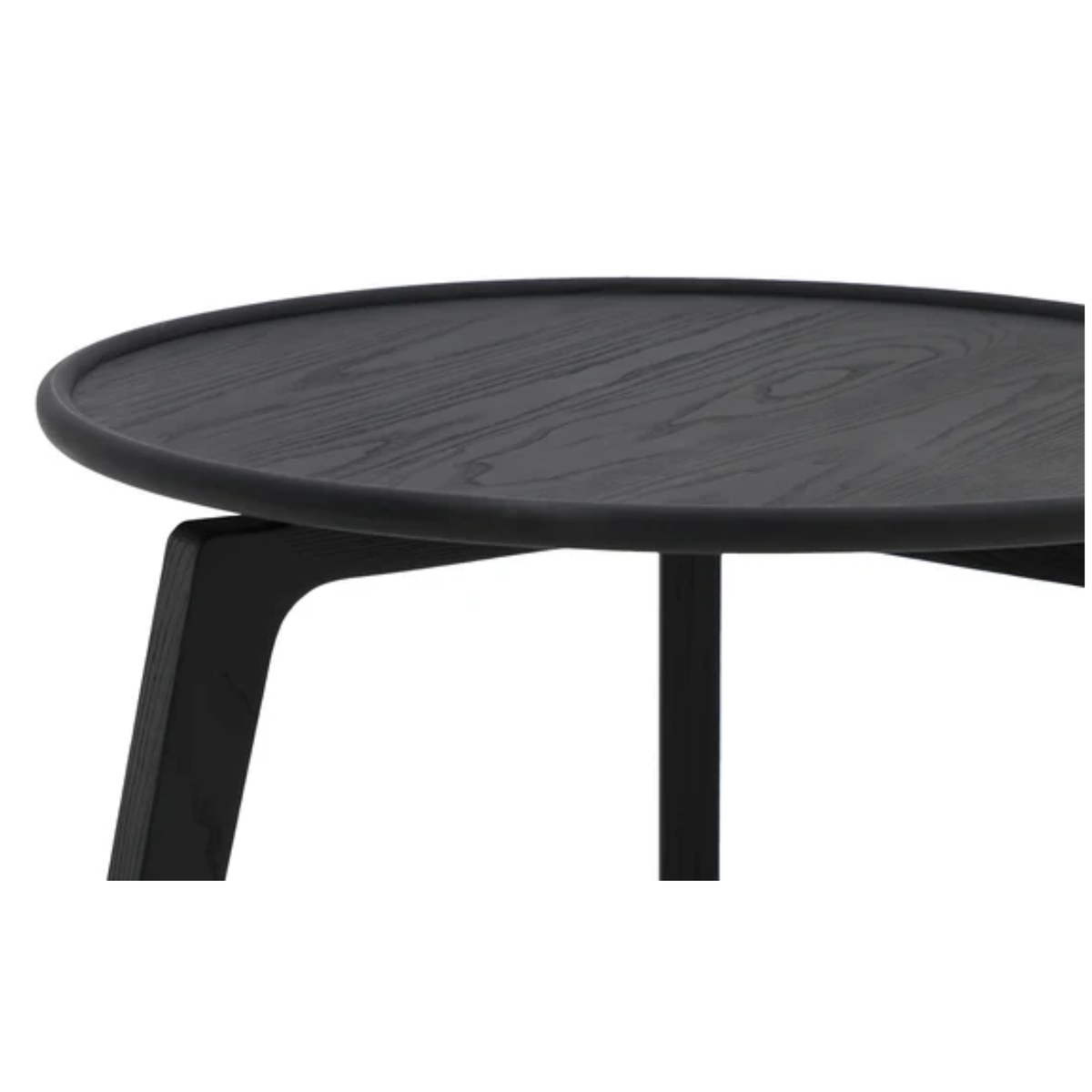 Vardo Tall Nesting Table | Black Ash