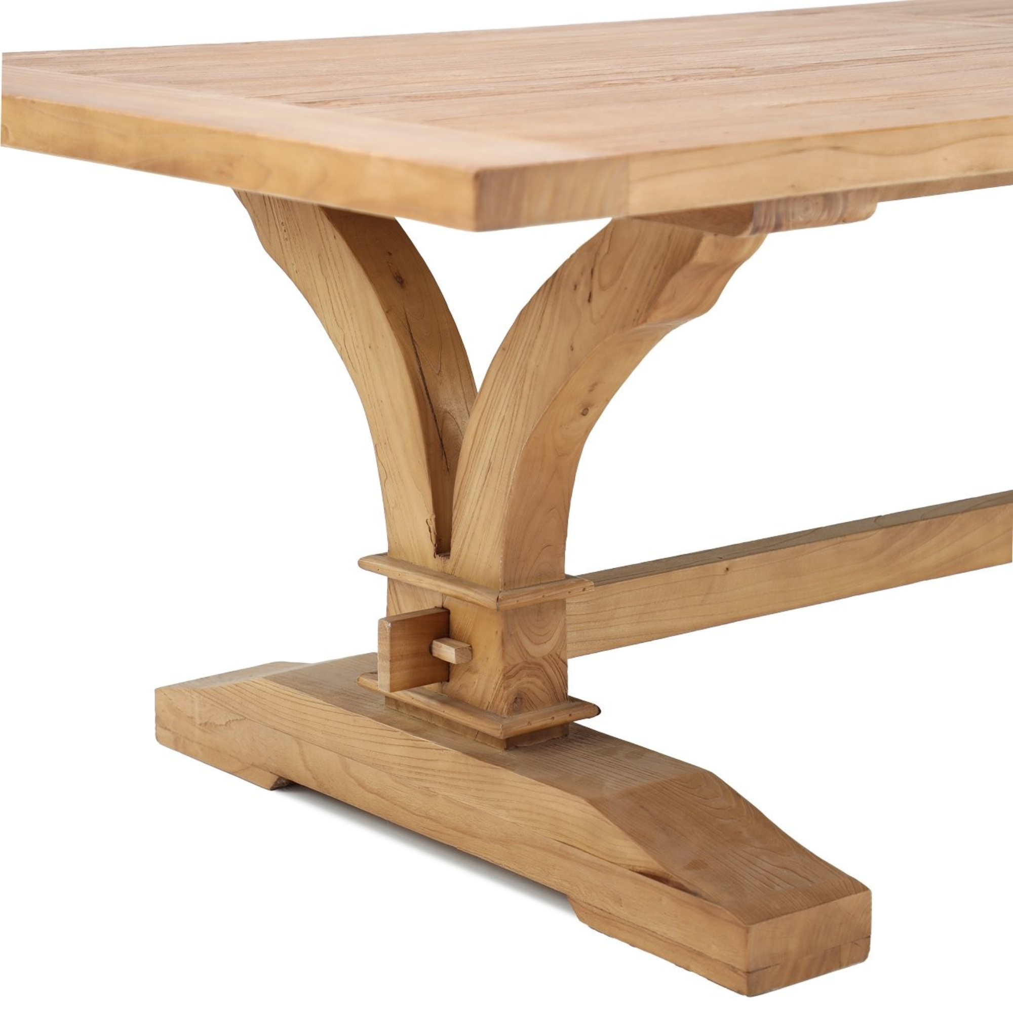 VICTORIA ELM DINING TABLE | 265 LONG