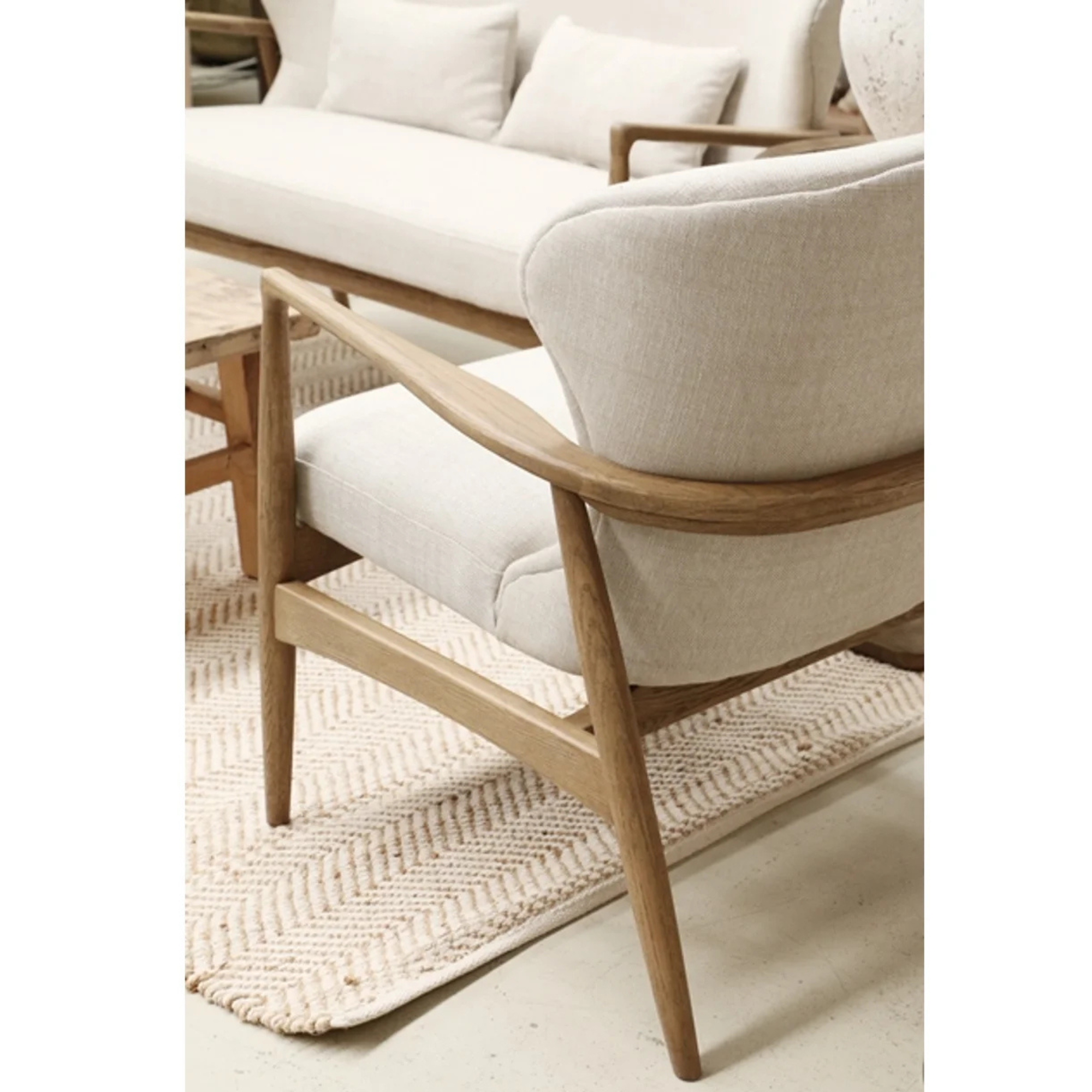 WANAKA ARMCHAIR | WEATHERED OAK FINISH