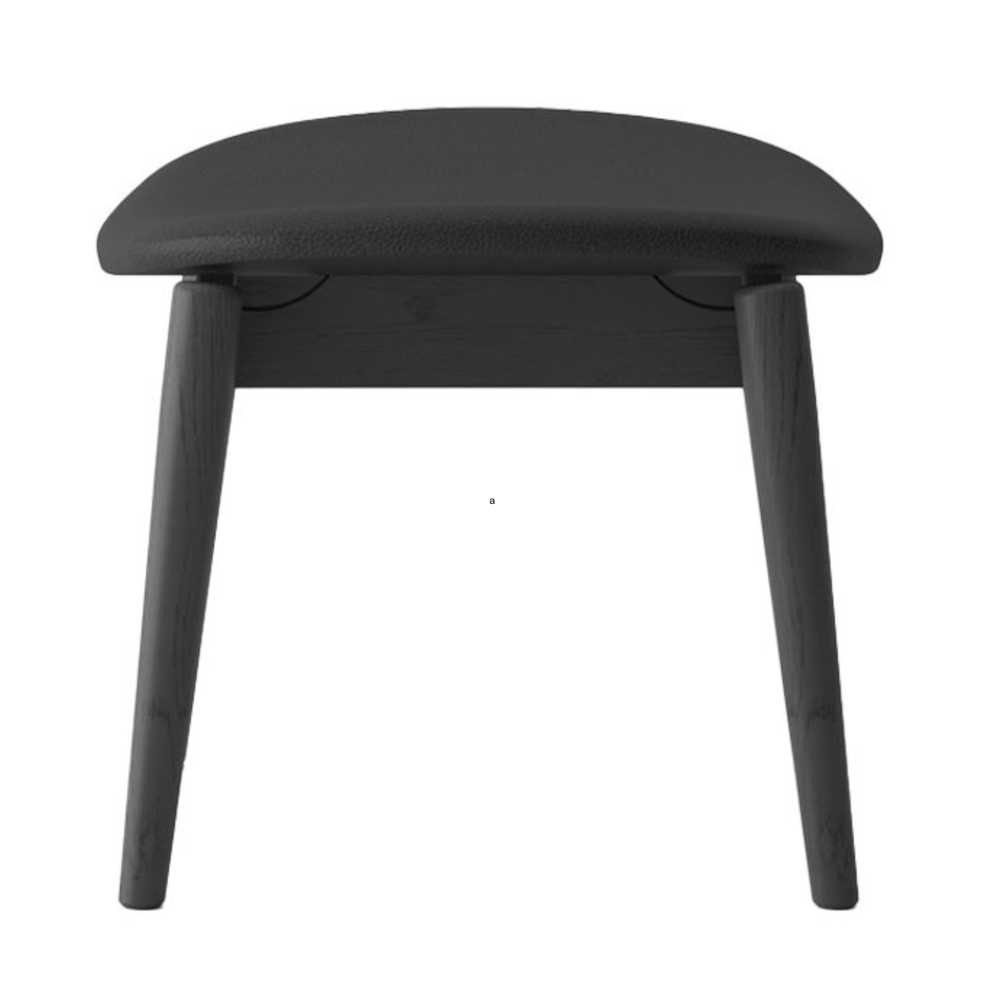 ALTA FOOTSTOOL | BLACK