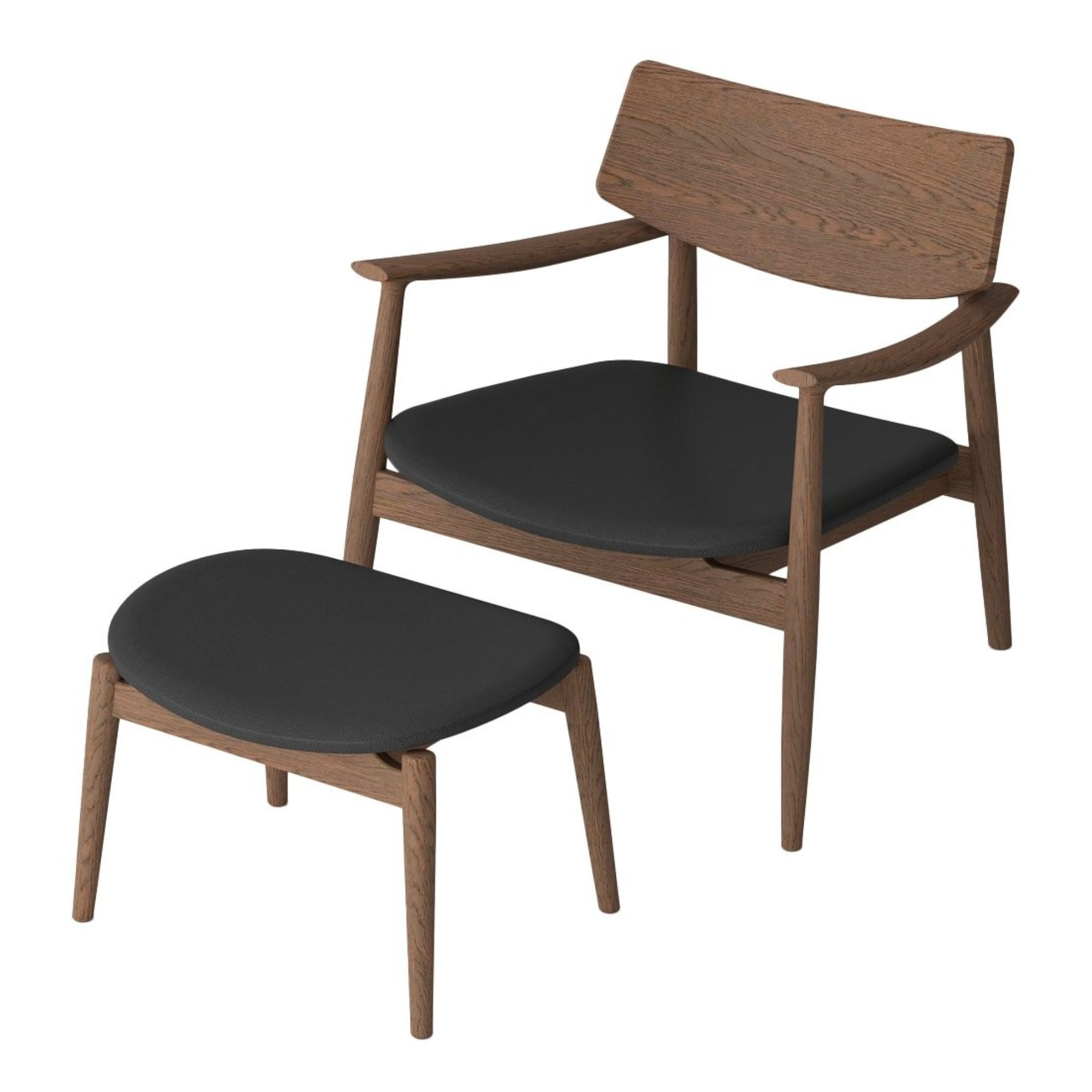 ALTA FOOTSTOOL | WALNUT