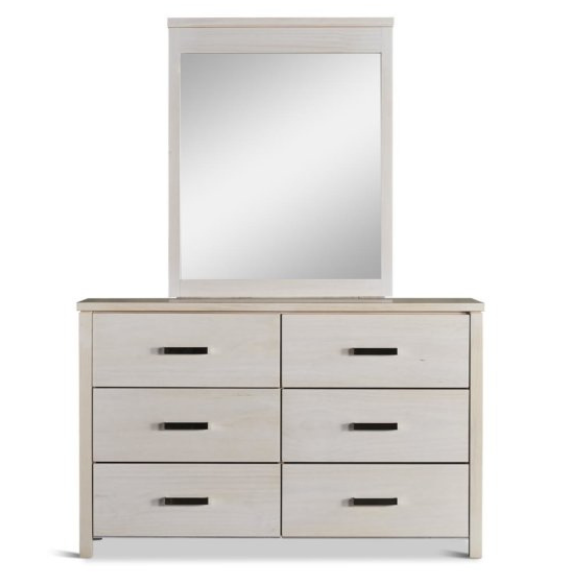 MOANA 6 DRAWER DRESSER & MIRROR