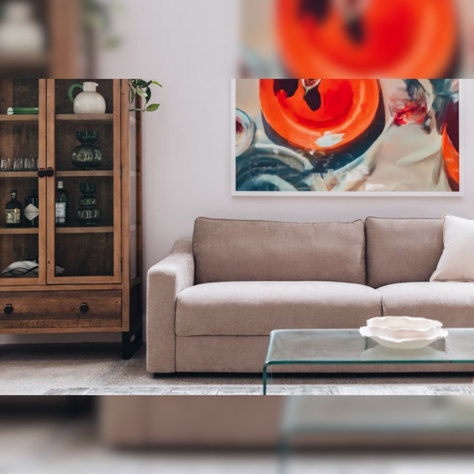 ASHA 3 SEATER SOFA | LATTE