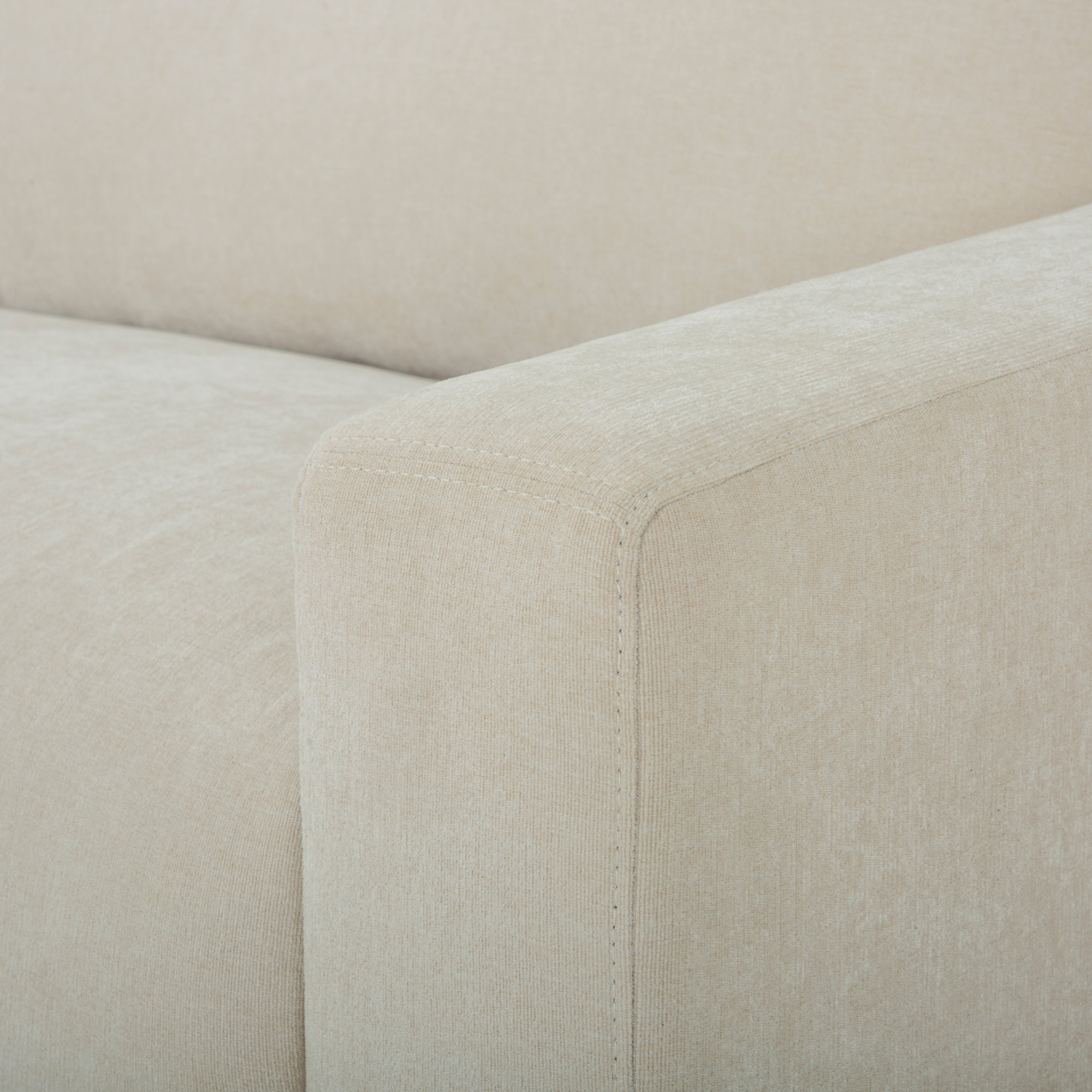 ASHA 3 SEATER SOFA | CREAM