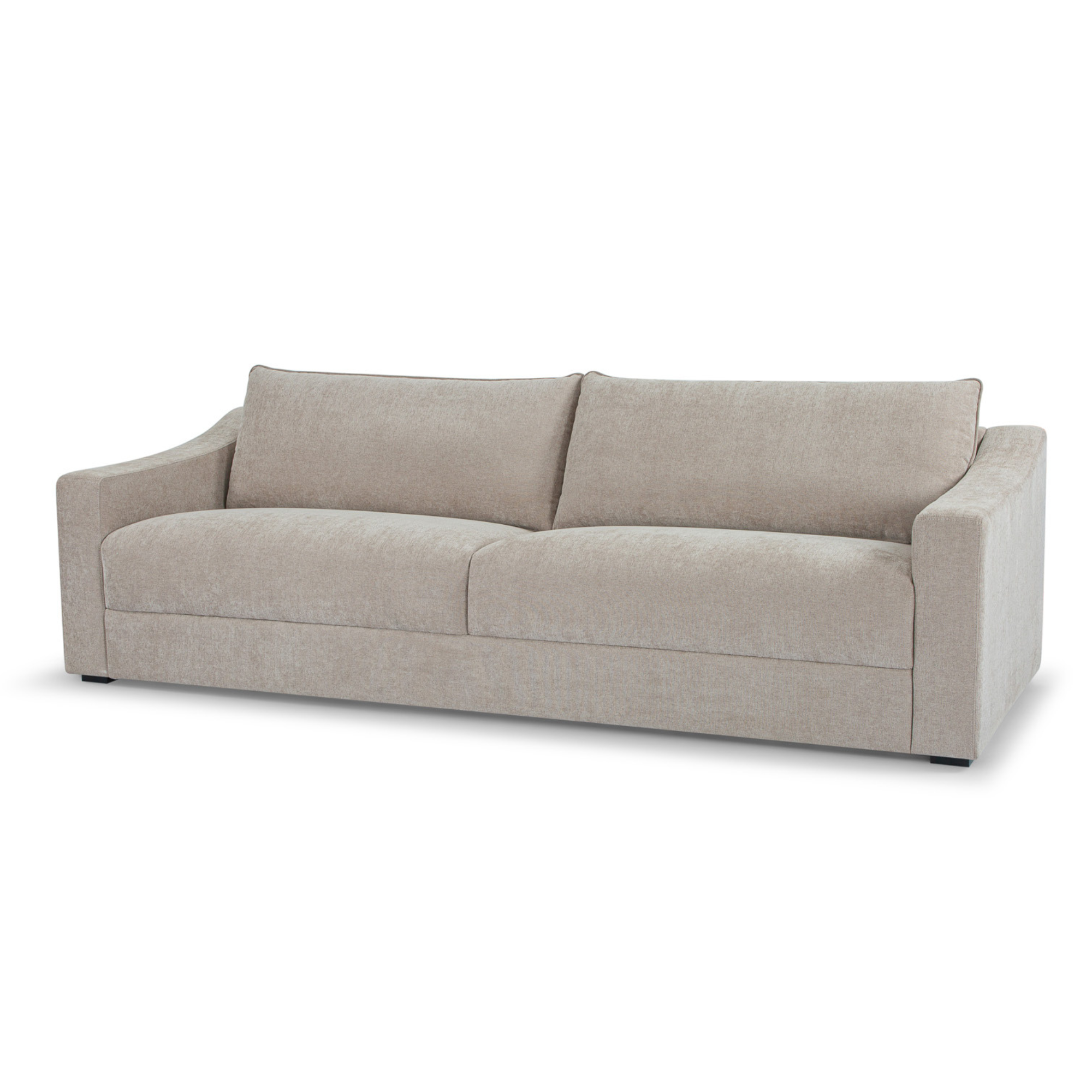 ASHA 3 SEATER SOFA | LATTE