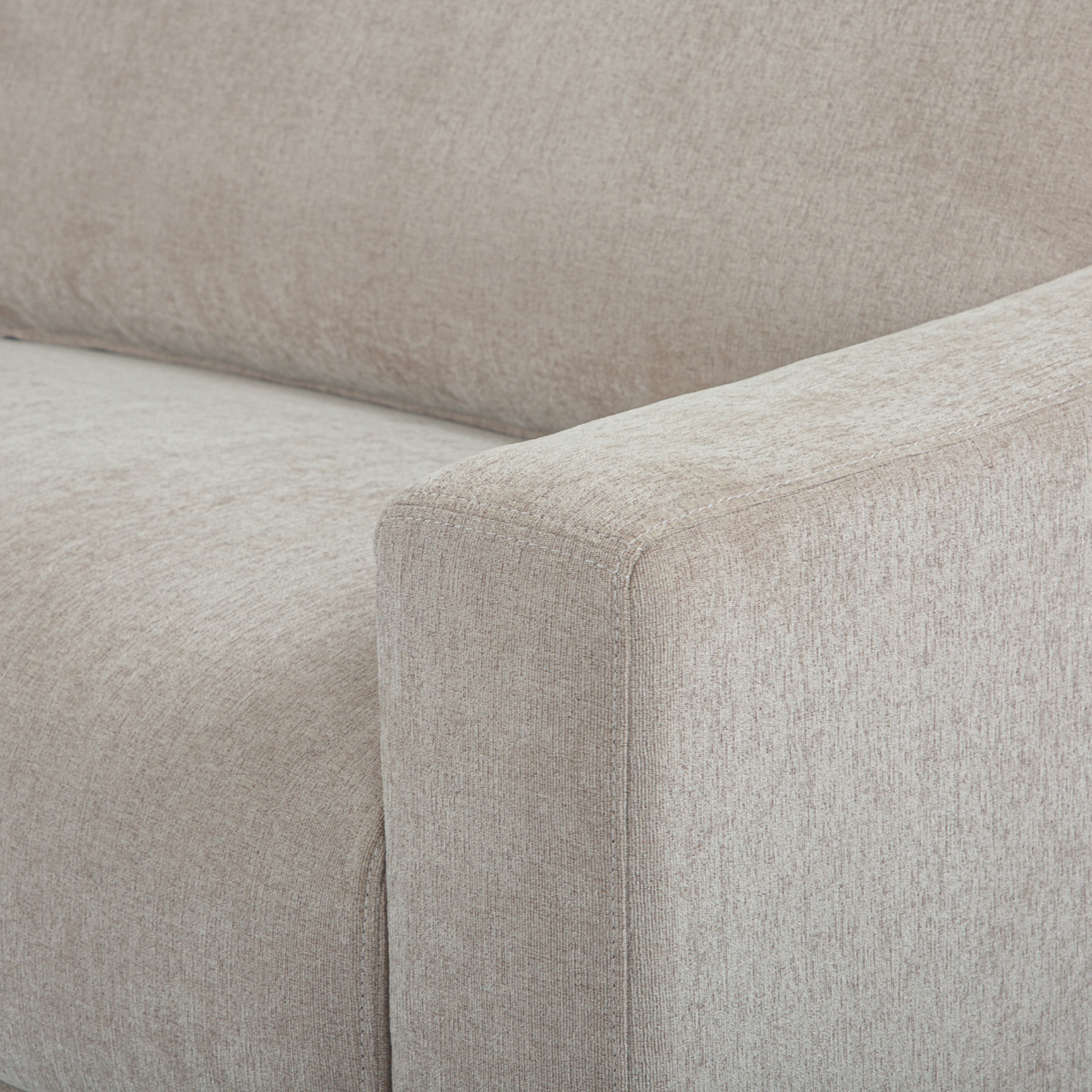 ASHA 3 SEATER SOFA | LATTE