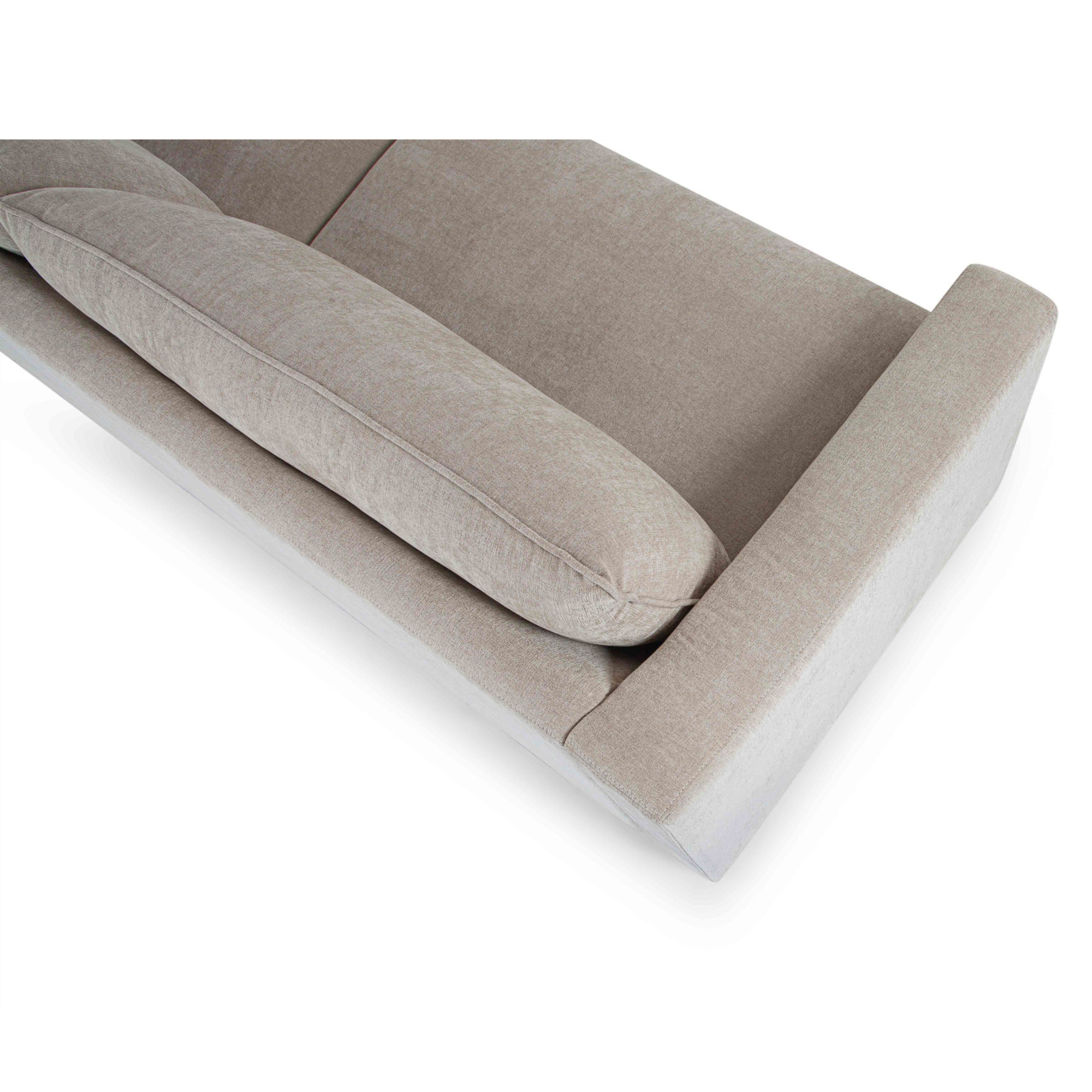 ASHA 3 SEATER SOFA | LATTE